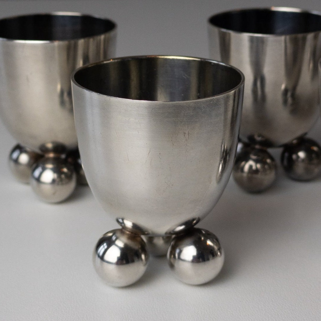 Vintage egg cups WMF F.A. Breuhaus de Groot - Set of 6