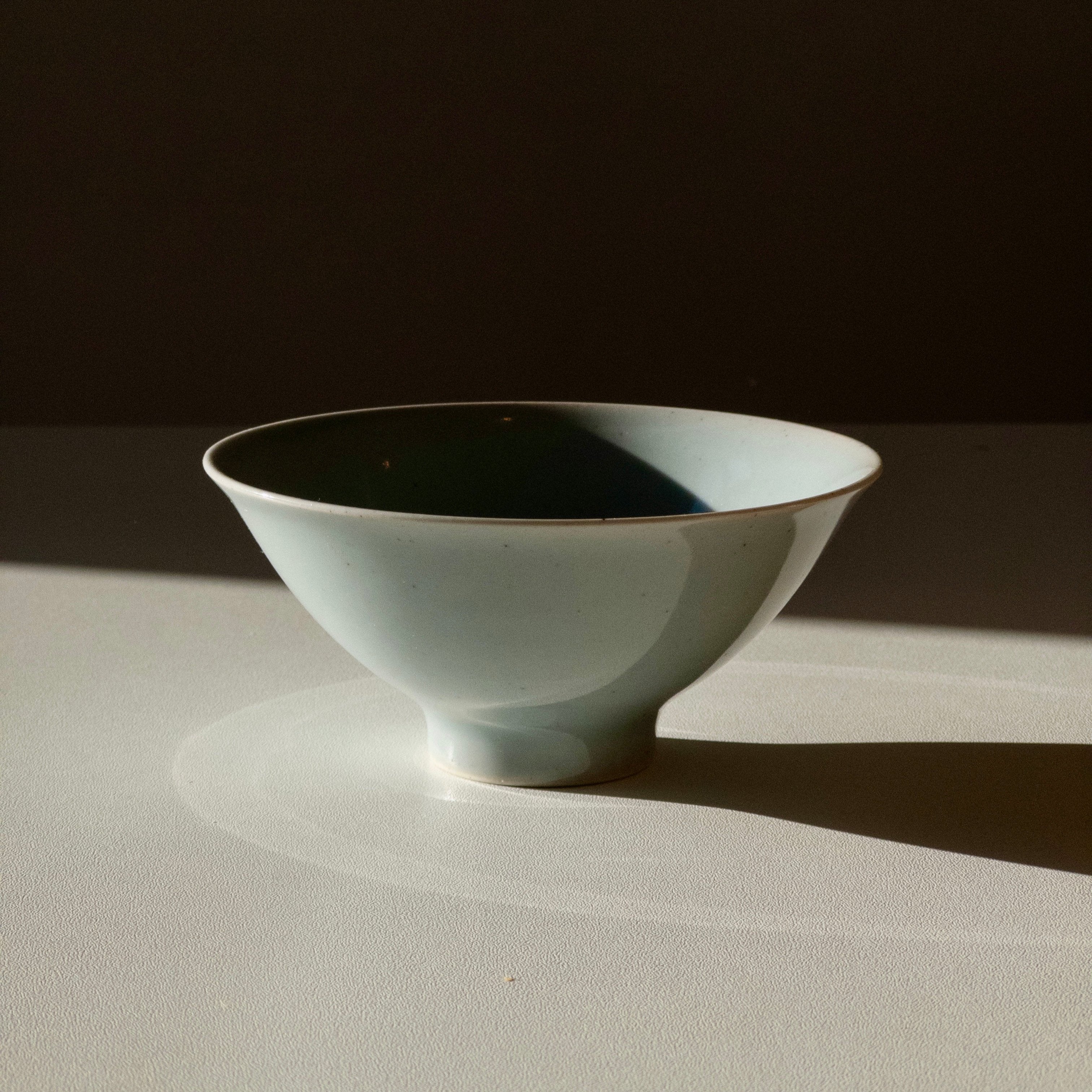 Japanese Rice Bowl - Blue Celadon