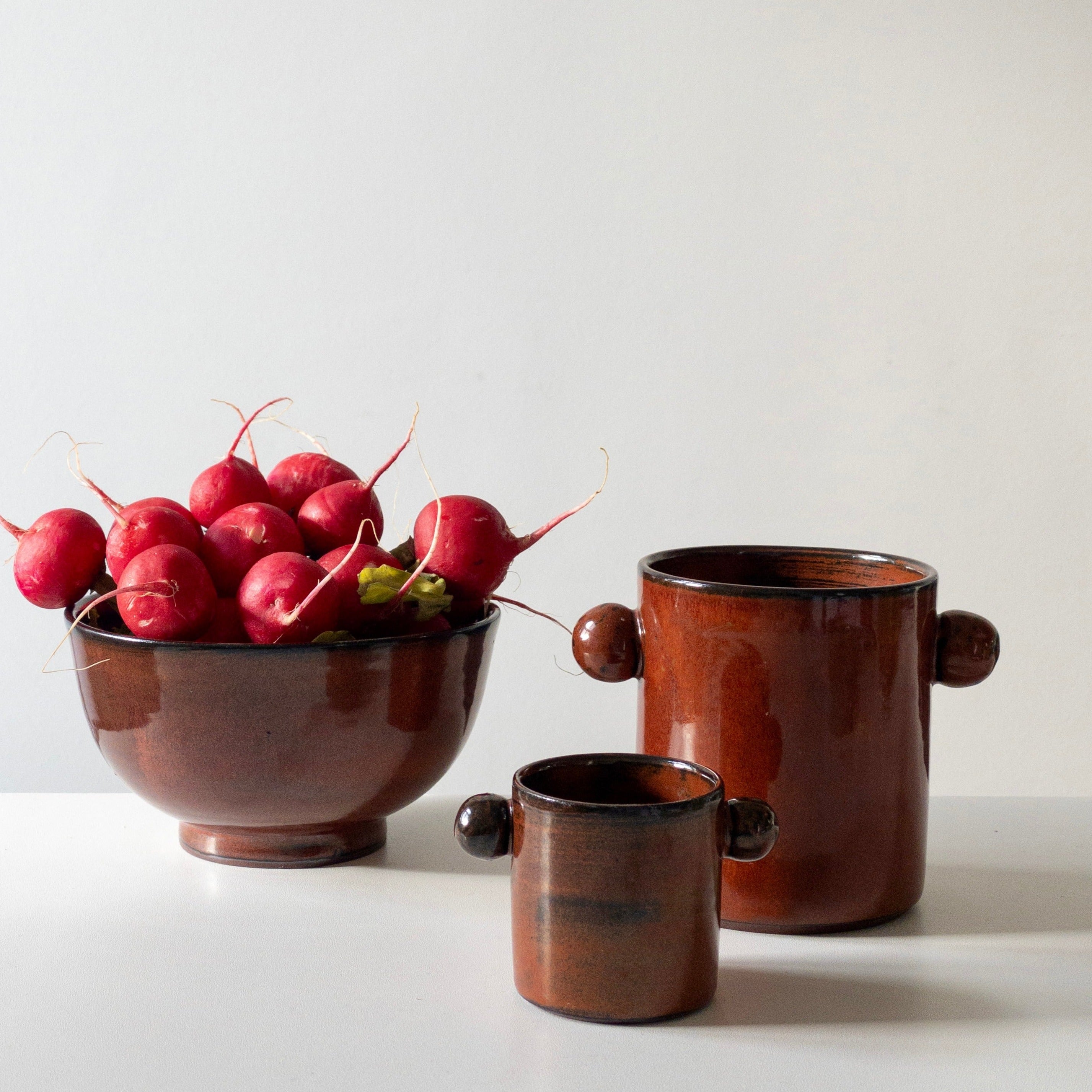 Eared Cup - Espresso Cup - Amber
