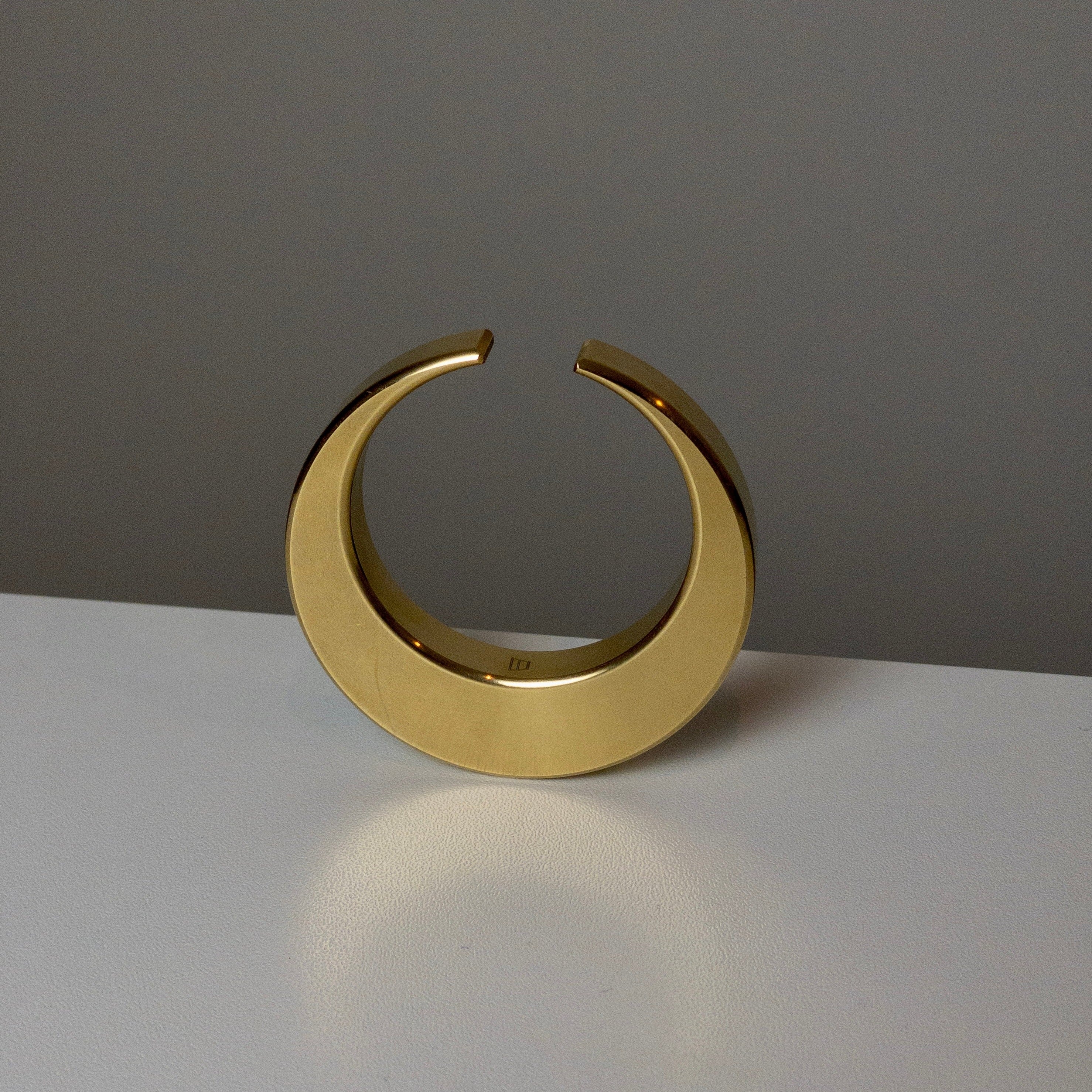 Brass Bottle Opener - Crescent Moon