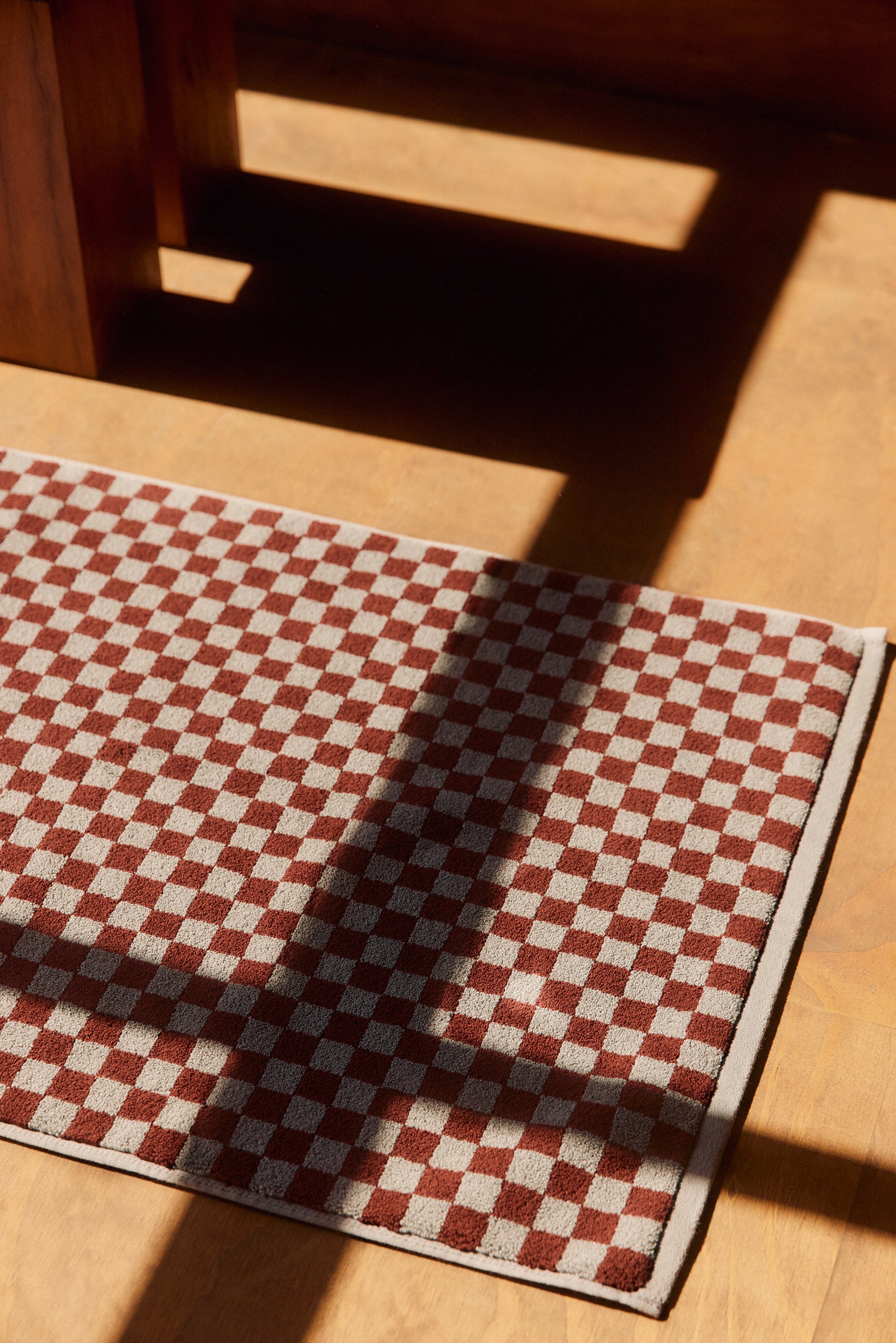 Bath mat Beppu - Cement & Rhus