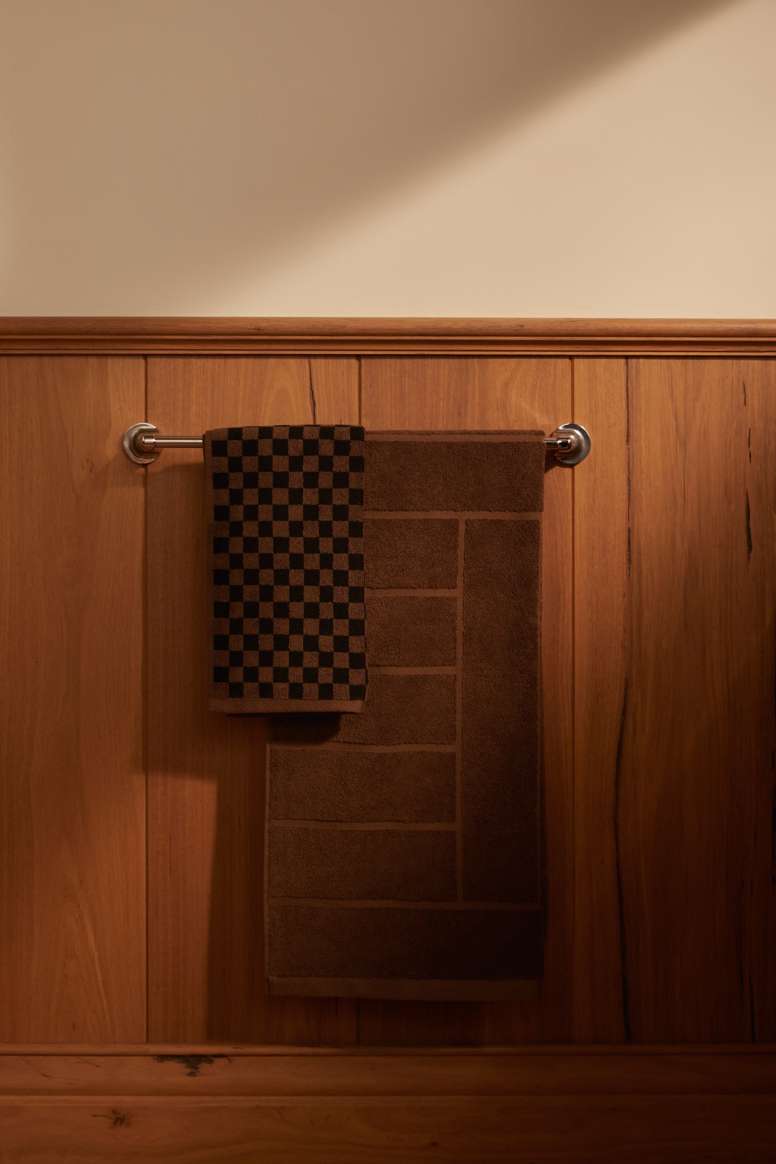Hand Towel Josephine - Tabac/Noir