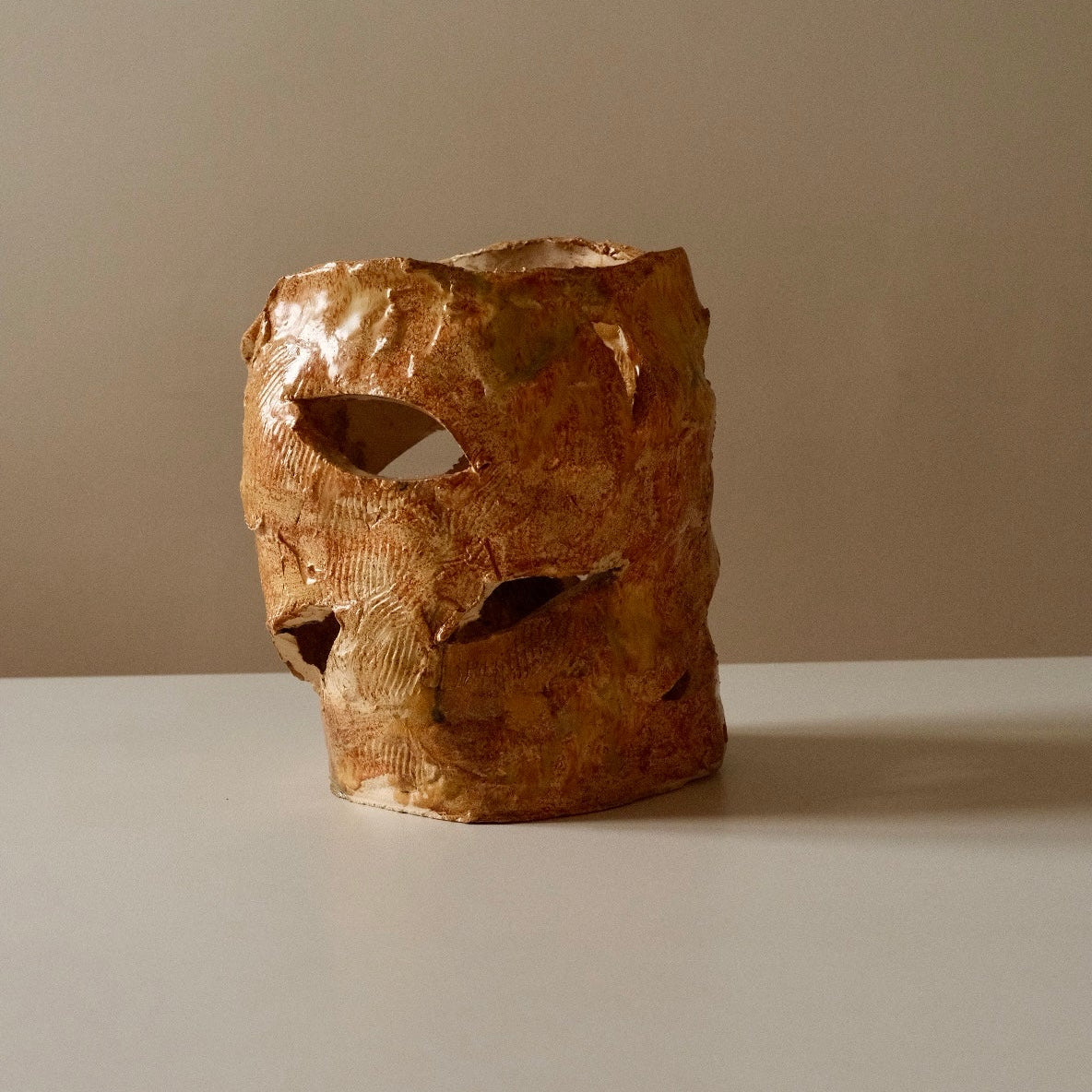 Handgfertige skulpturale Vase - Theresa Gößmann