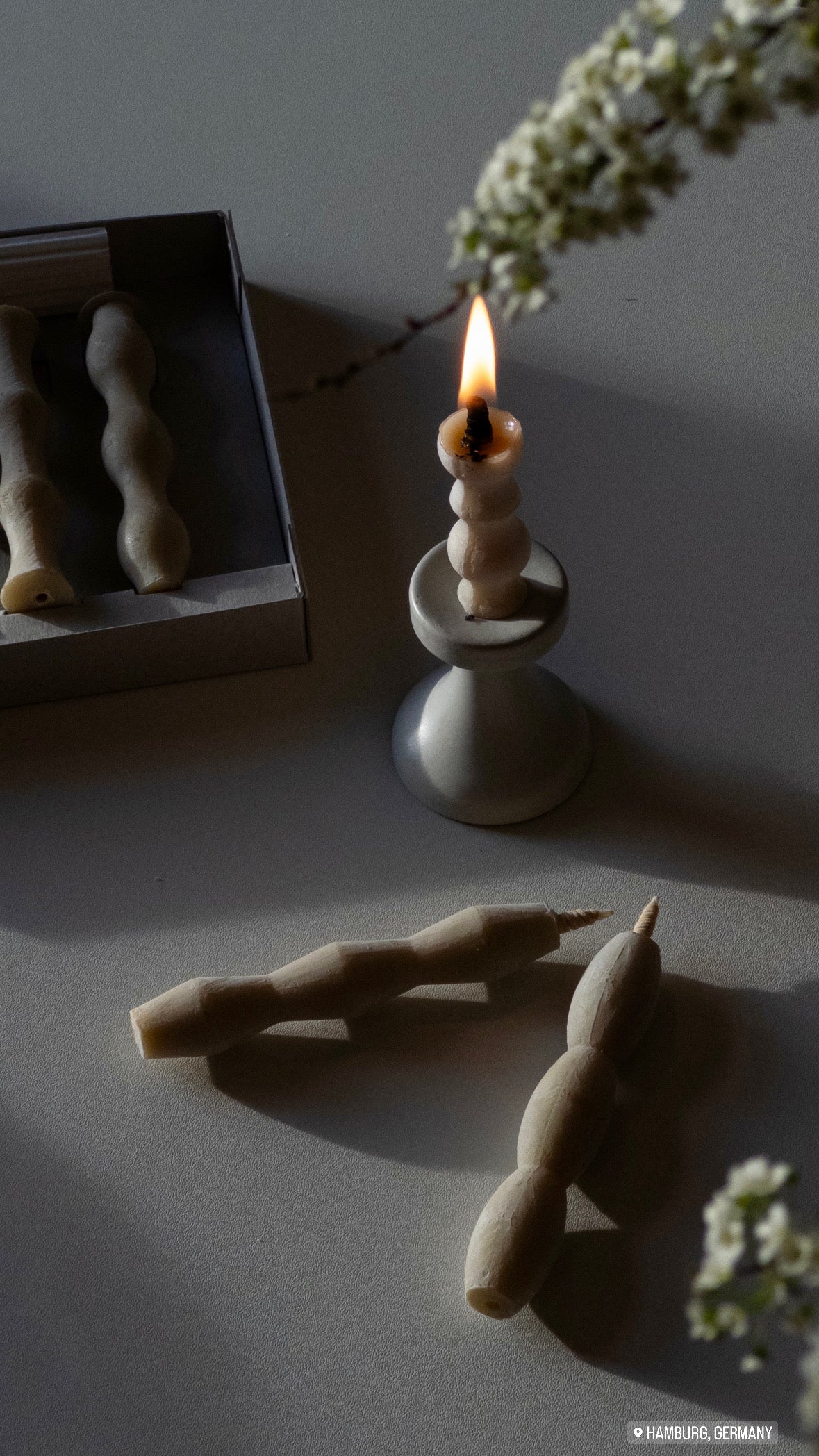 Japanese FLUID candle holder (for TOHAKU M)