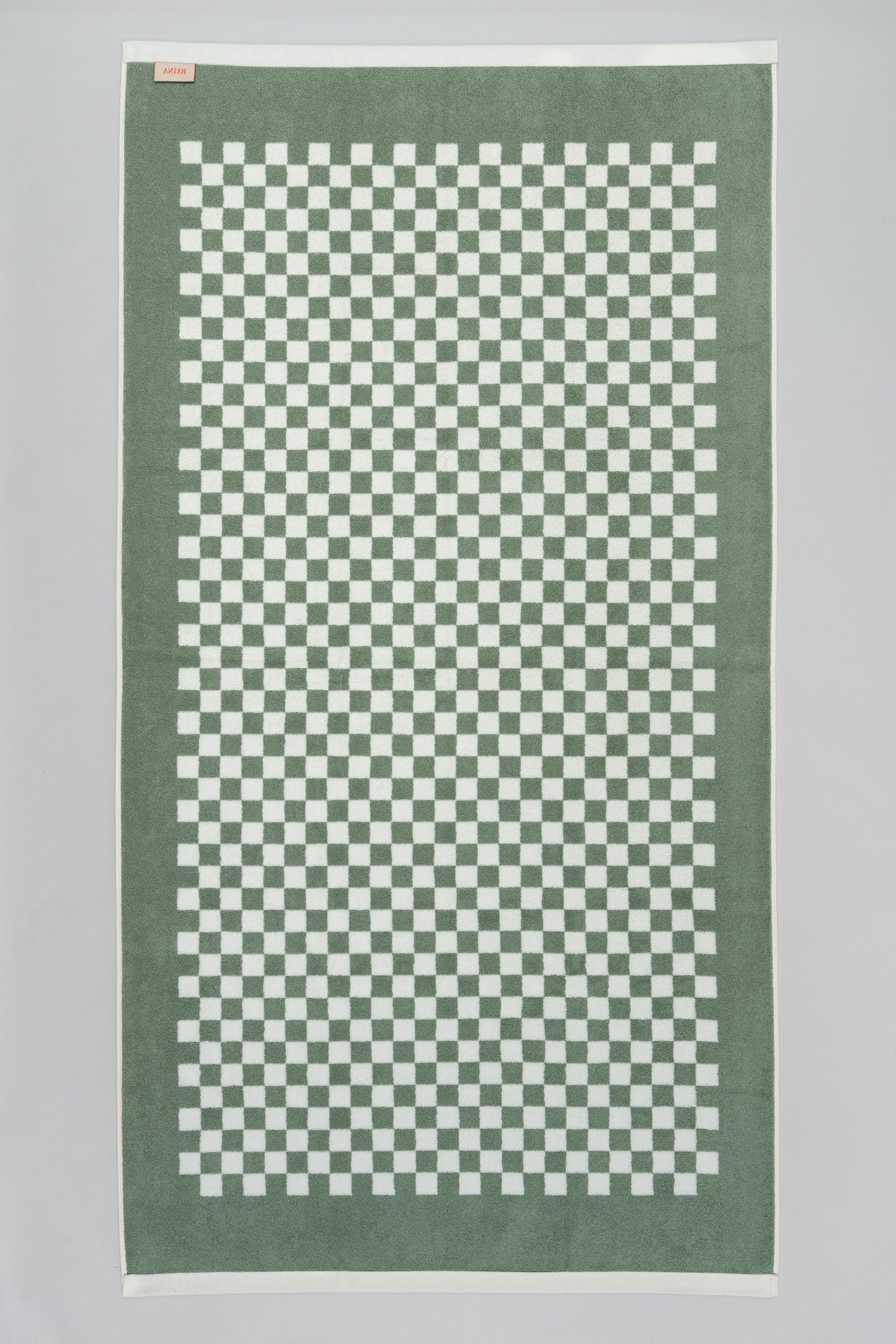 Pool Towel Roman - Sage/Chalk