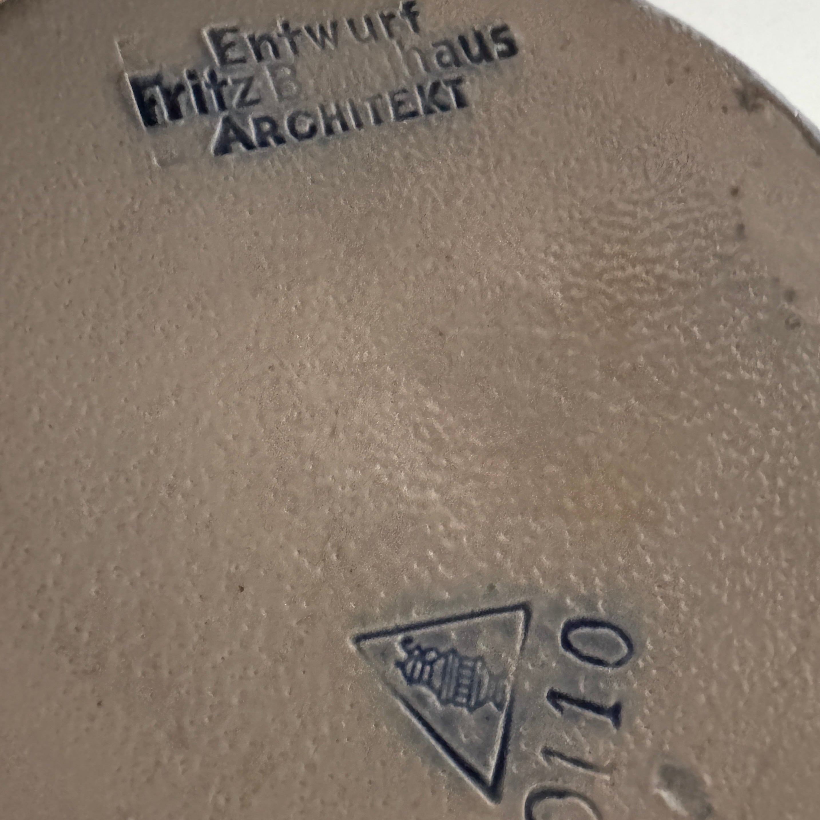 Vintage Keramik Vase nach Entwurf Fritz Breuhaus