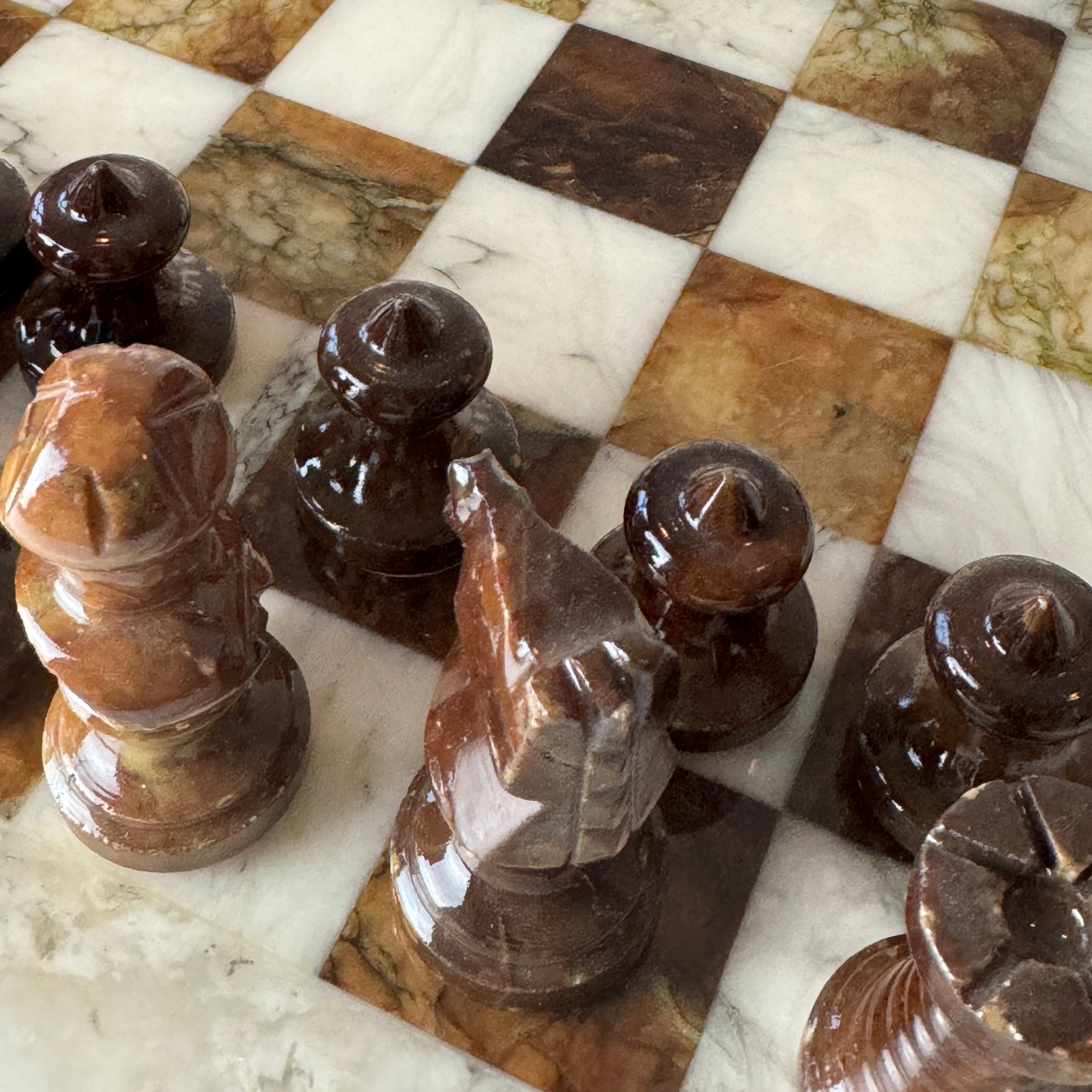 Vintage Italian chess board AA Chiellini