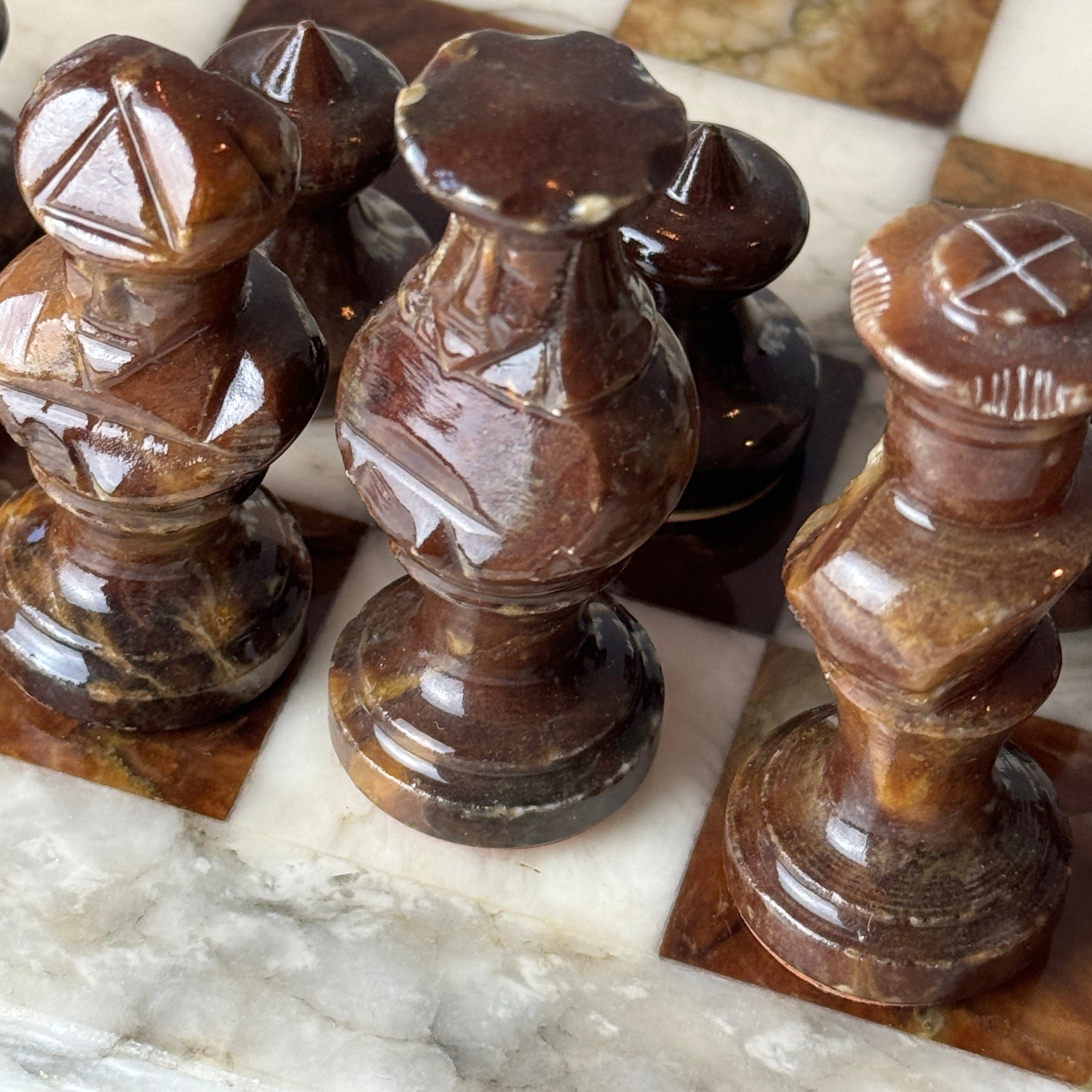 Vintage Italian chess board AA Chiellini