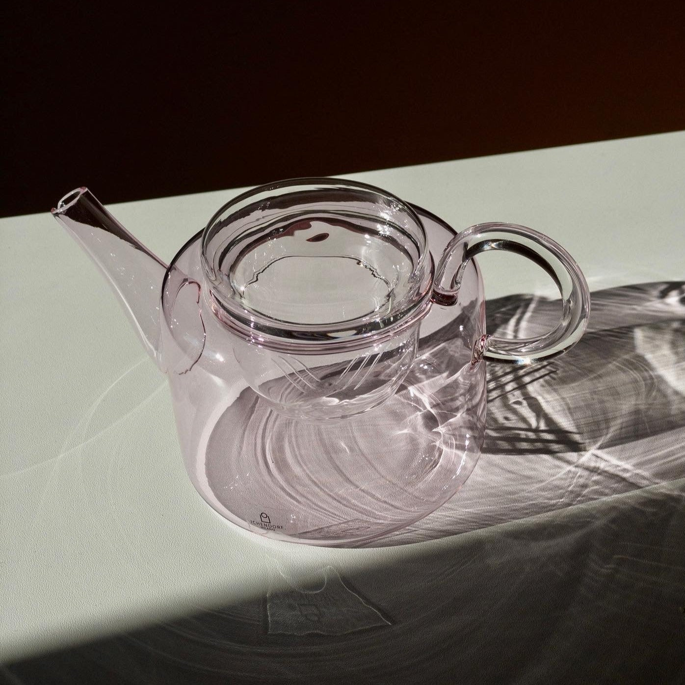 PIUMA teapot with filter - Low - Pink