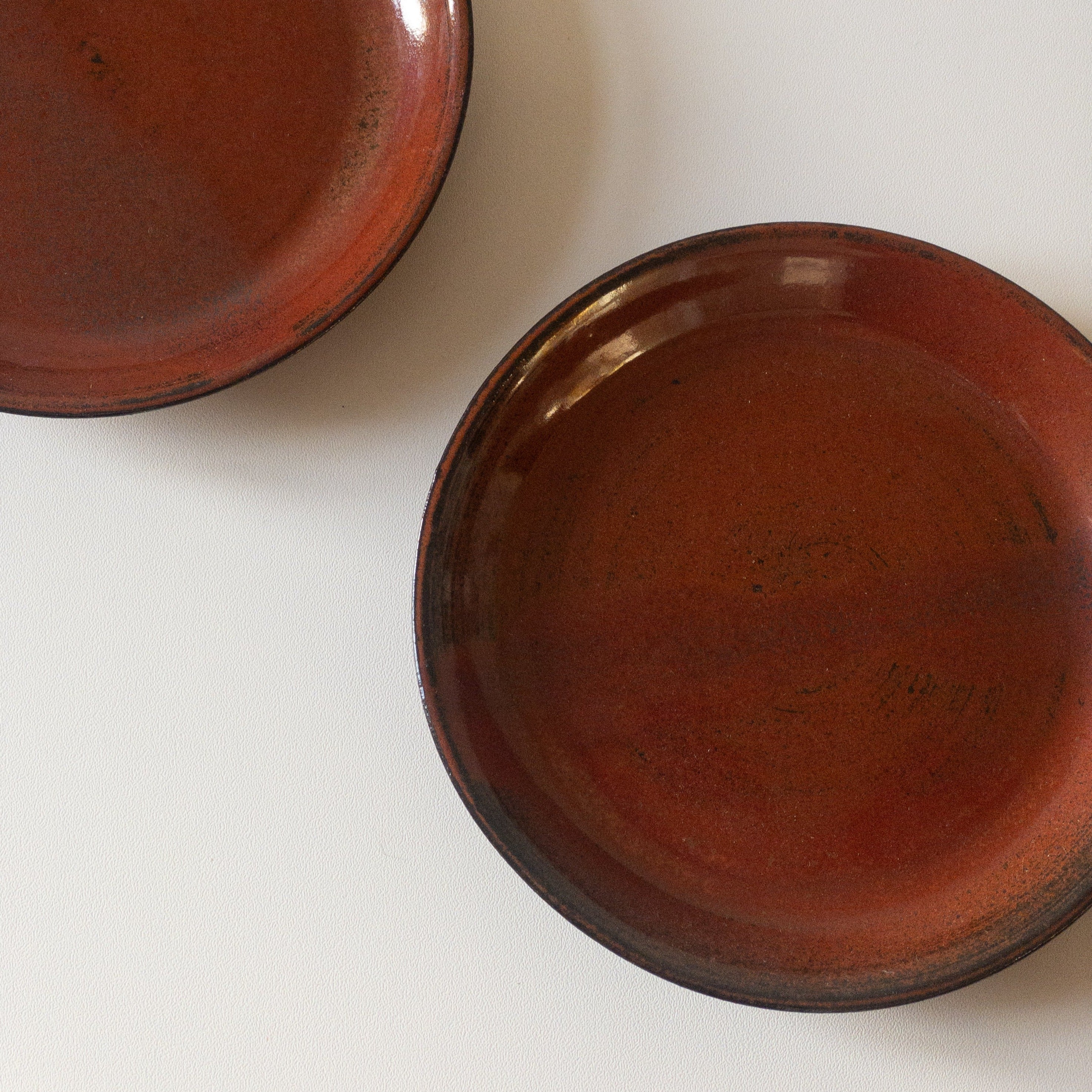Small Ceramic Plate - Volcano