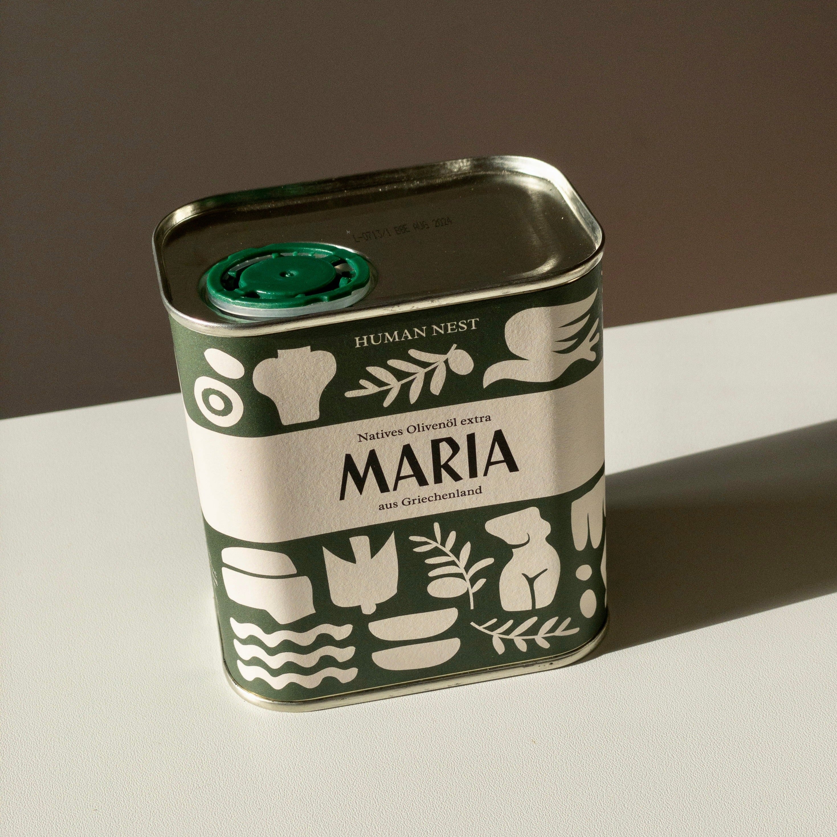 MARIA - Natives Olivenöl Extra aus Griechenland (500ml)
