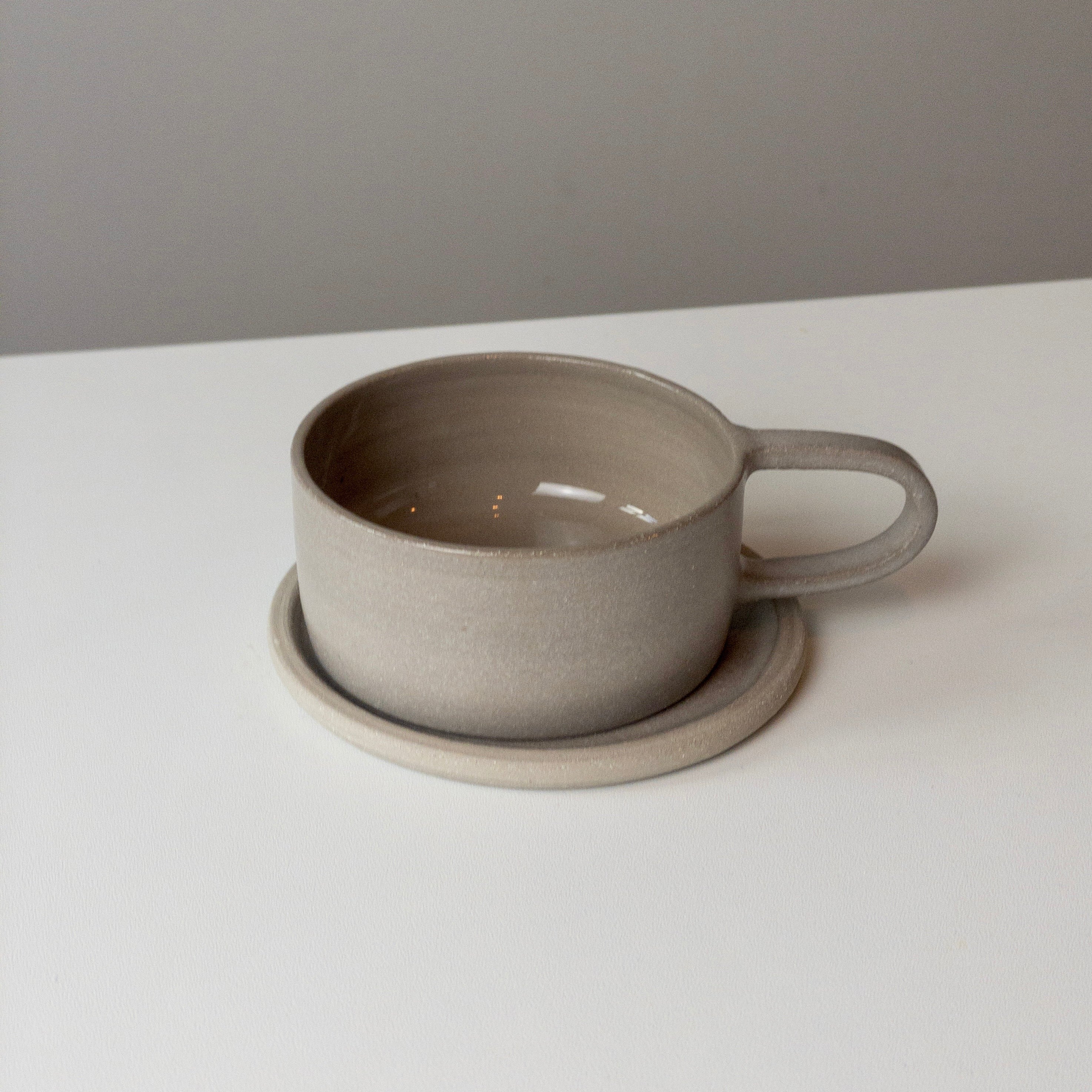 Cup with coaster