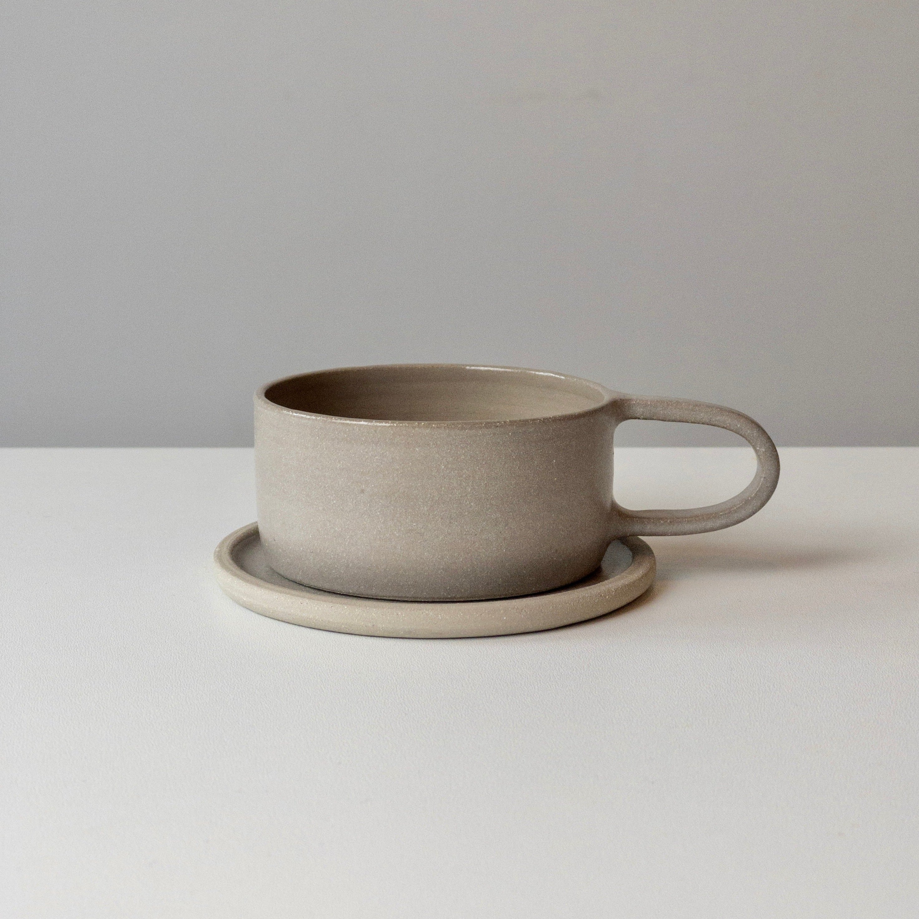 Cup with coaster