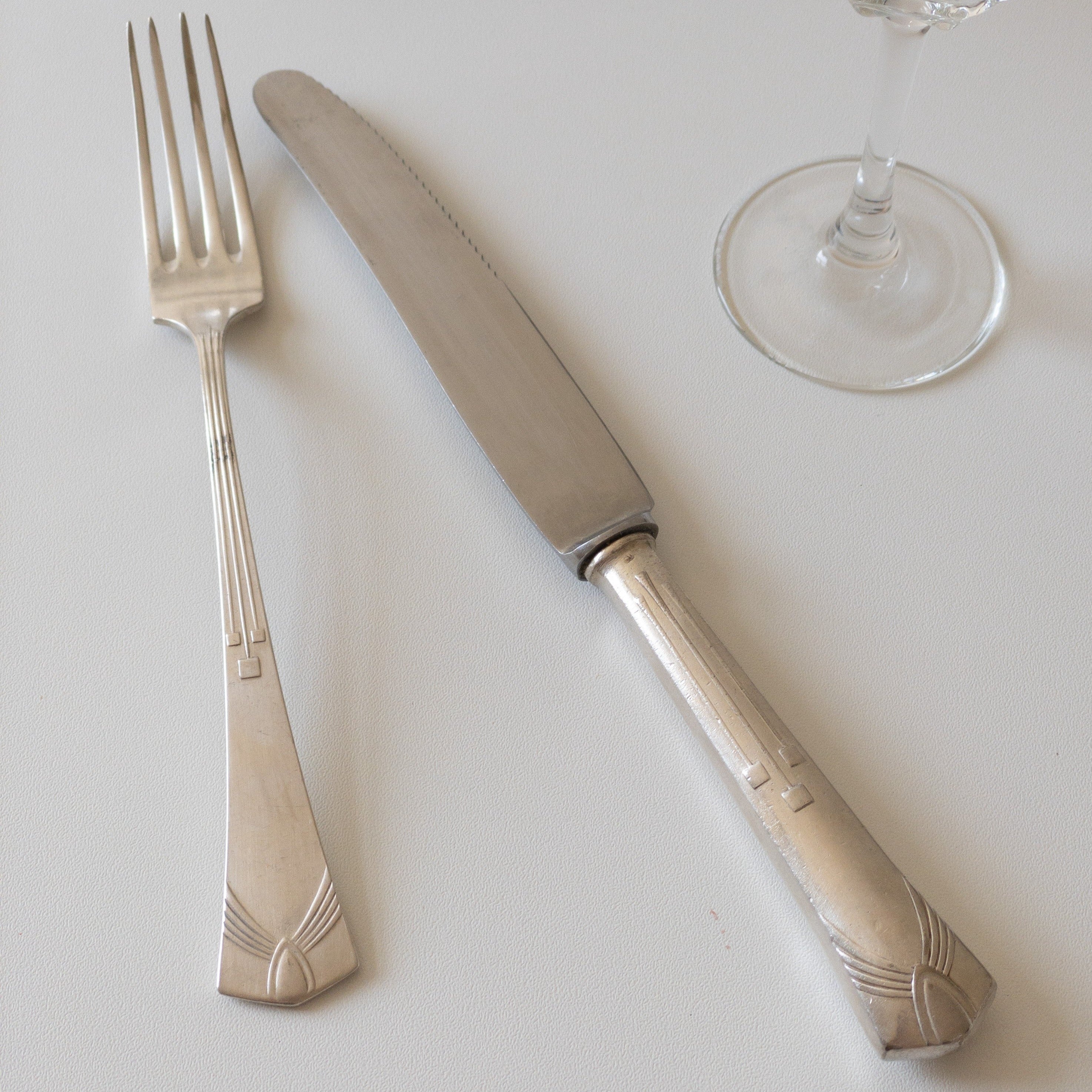Vintage Gebrüder Köberlin Art Deco Besteck - 12-teilig