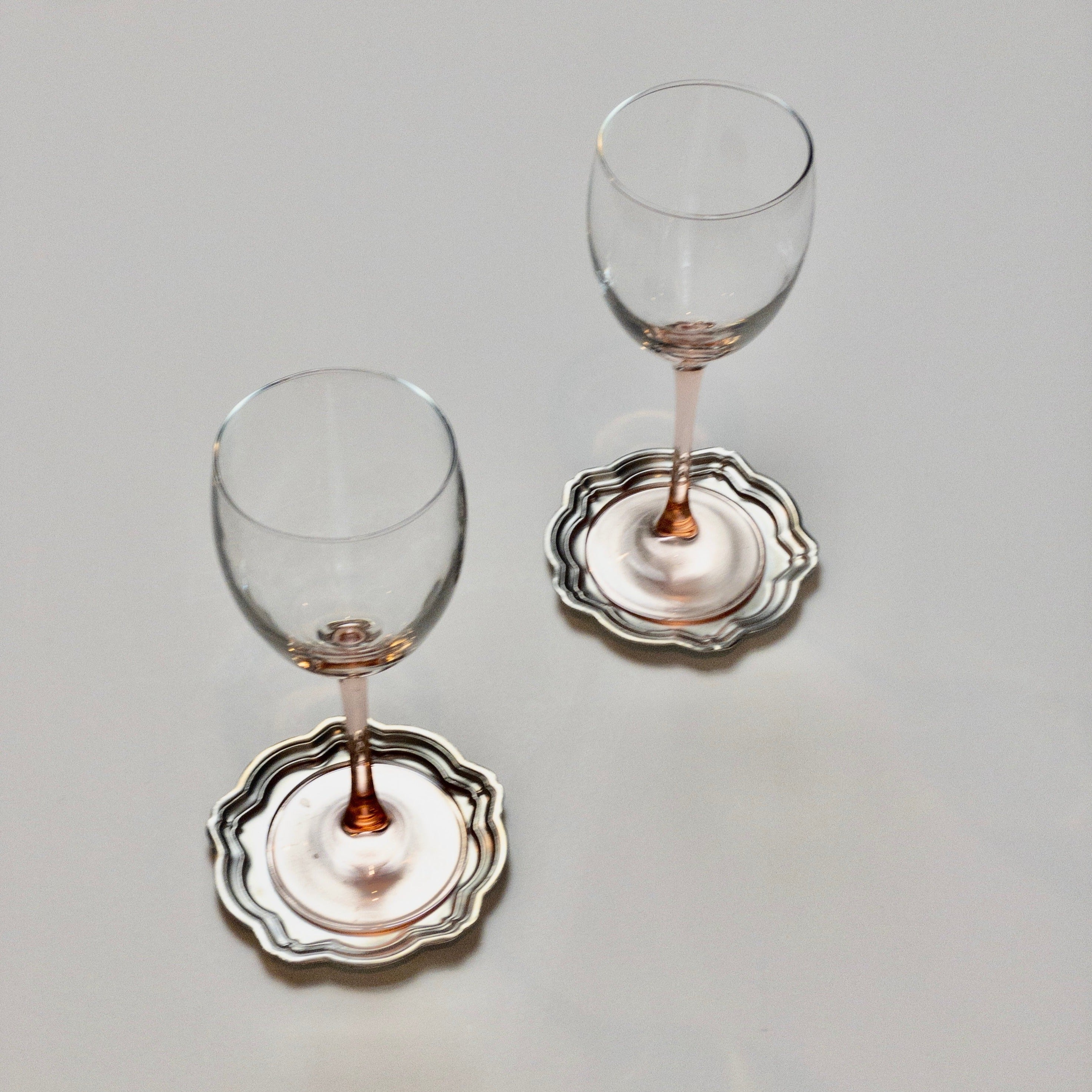 Luminarc Weingläser - 2 Stück - Rosa Stiel