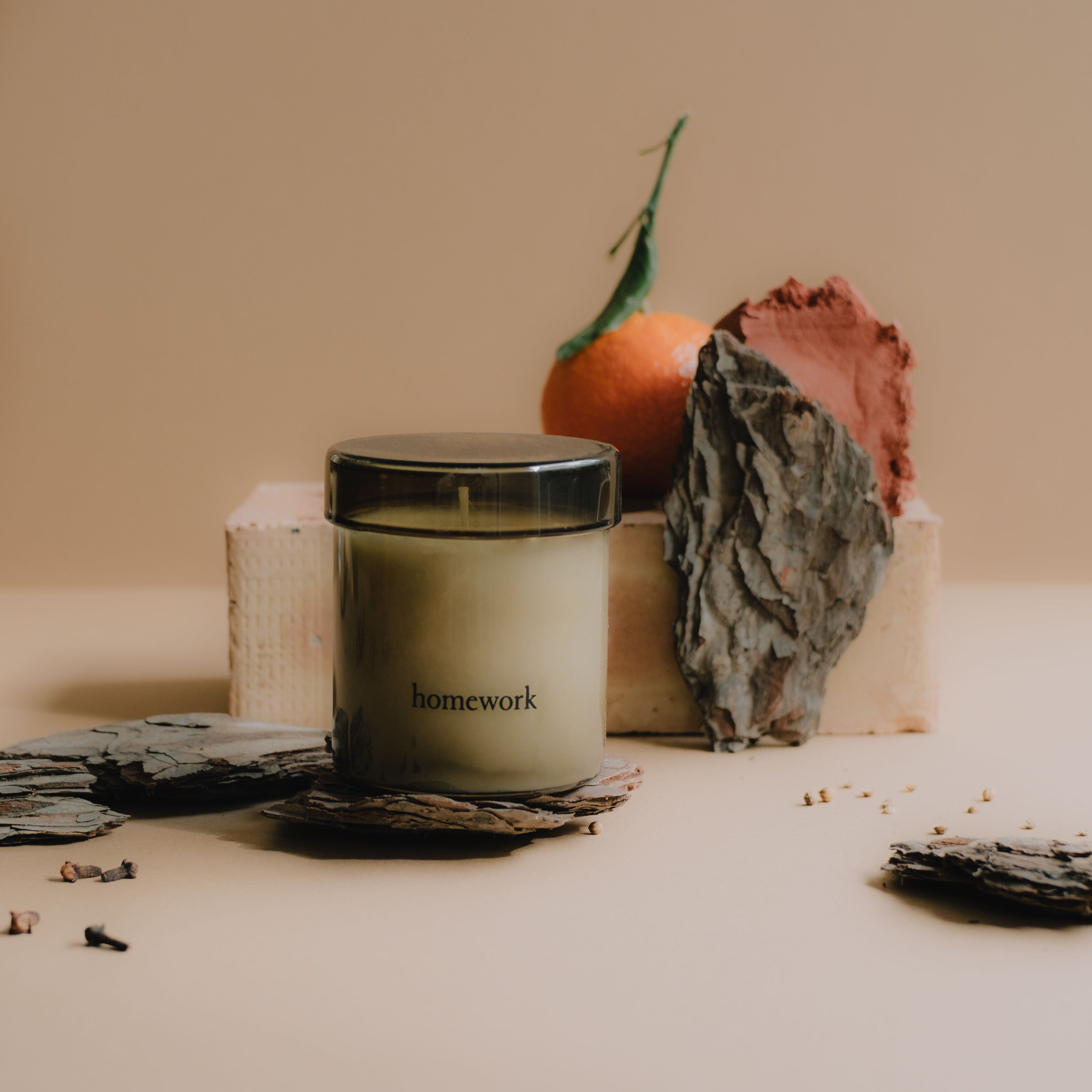 FIRE scented candle