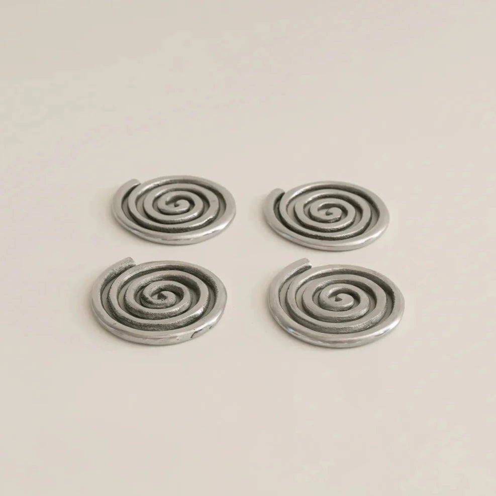 Squiggle coasters