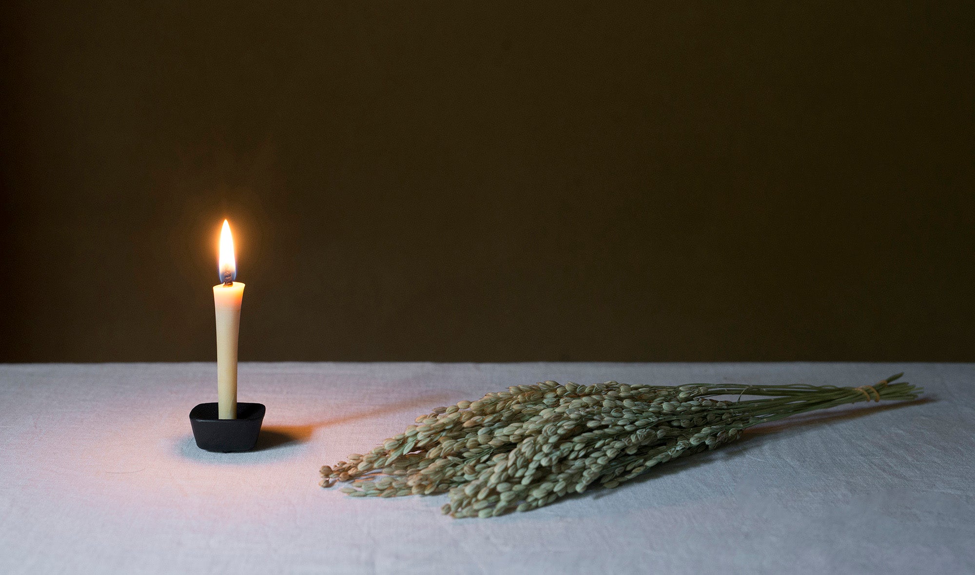 Japanese Candles KOME-NO-MEGUNI - 12 pcs.
