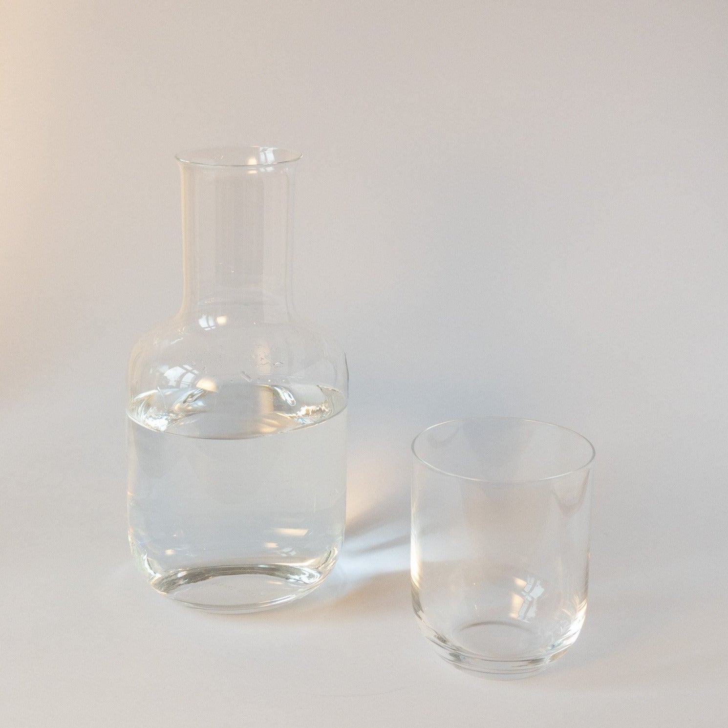 Japanese Carafe with Glass - Clear