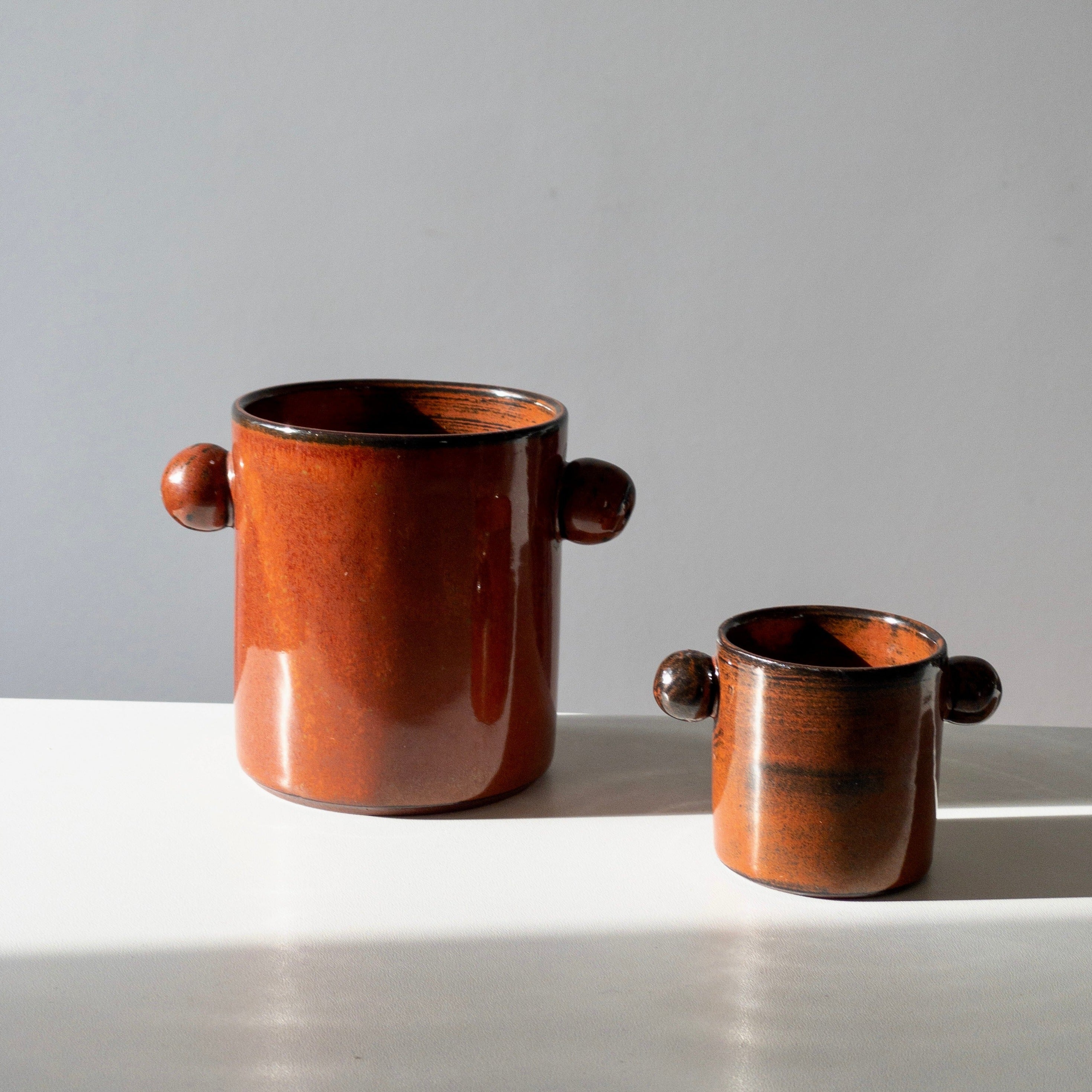 Eared Cup - Espresso Cup - Amber