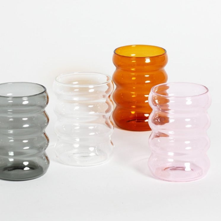 Ripple Glass - Pink - Small