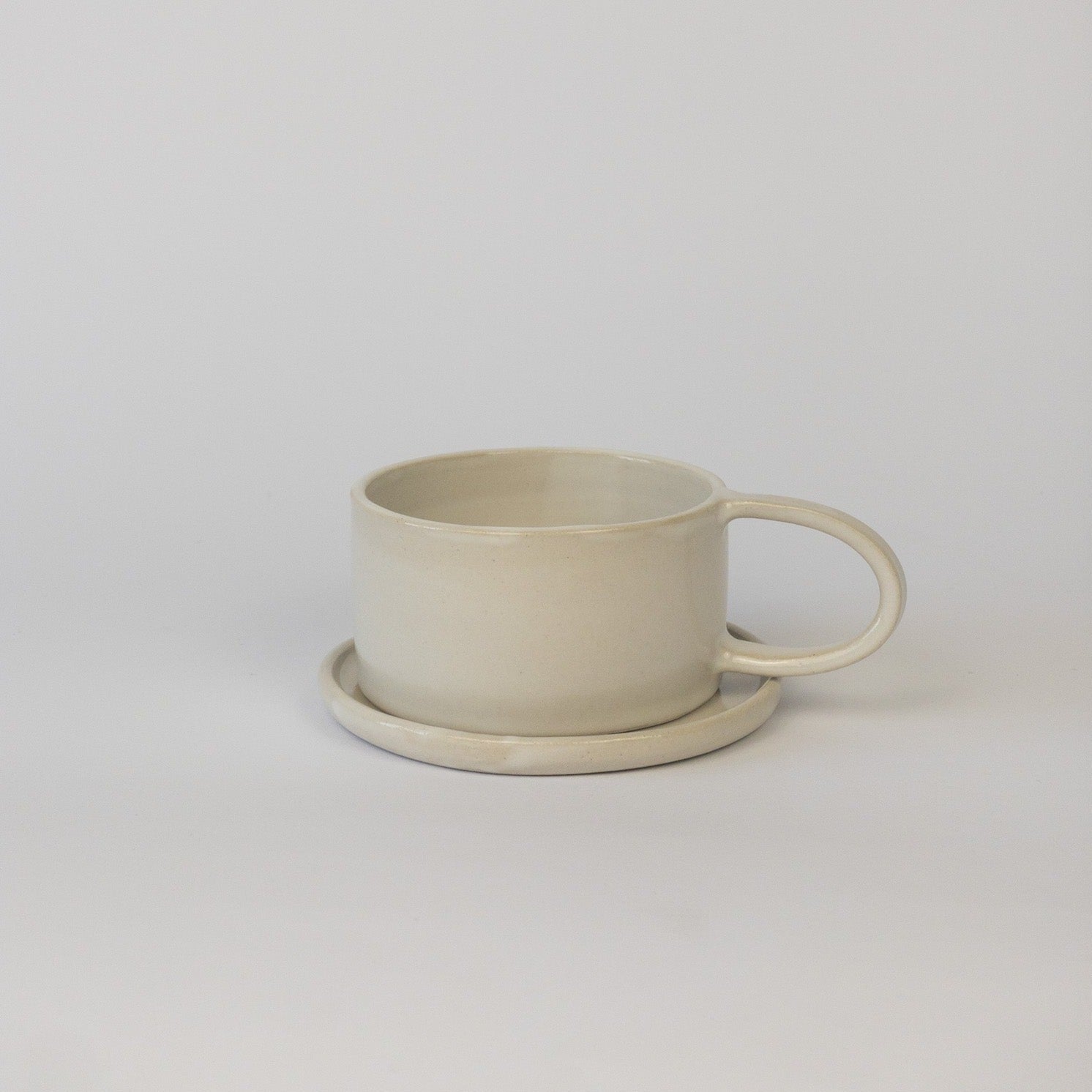 Cup with coaster