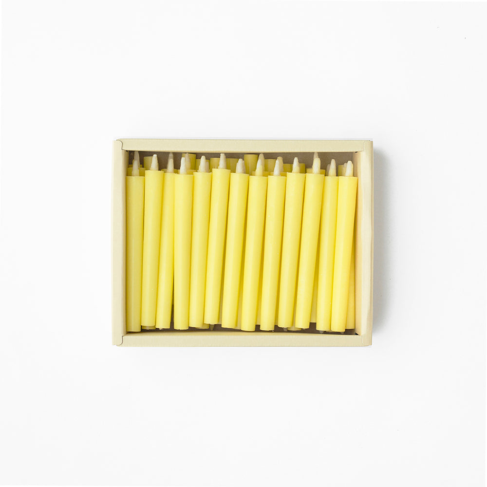 Japanese Candles Nanohana Box - 40 pcs.
