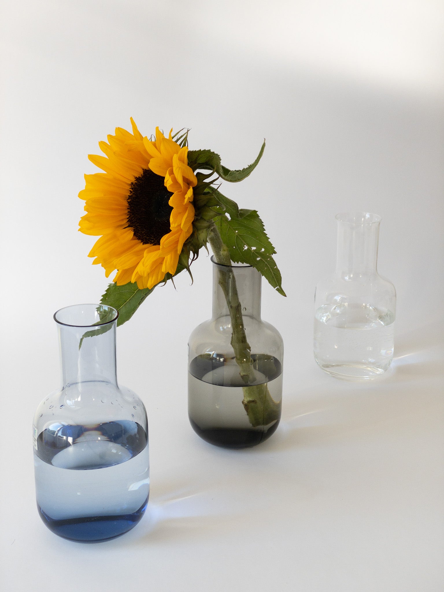 Japanese Carafe with Glass - Smoke