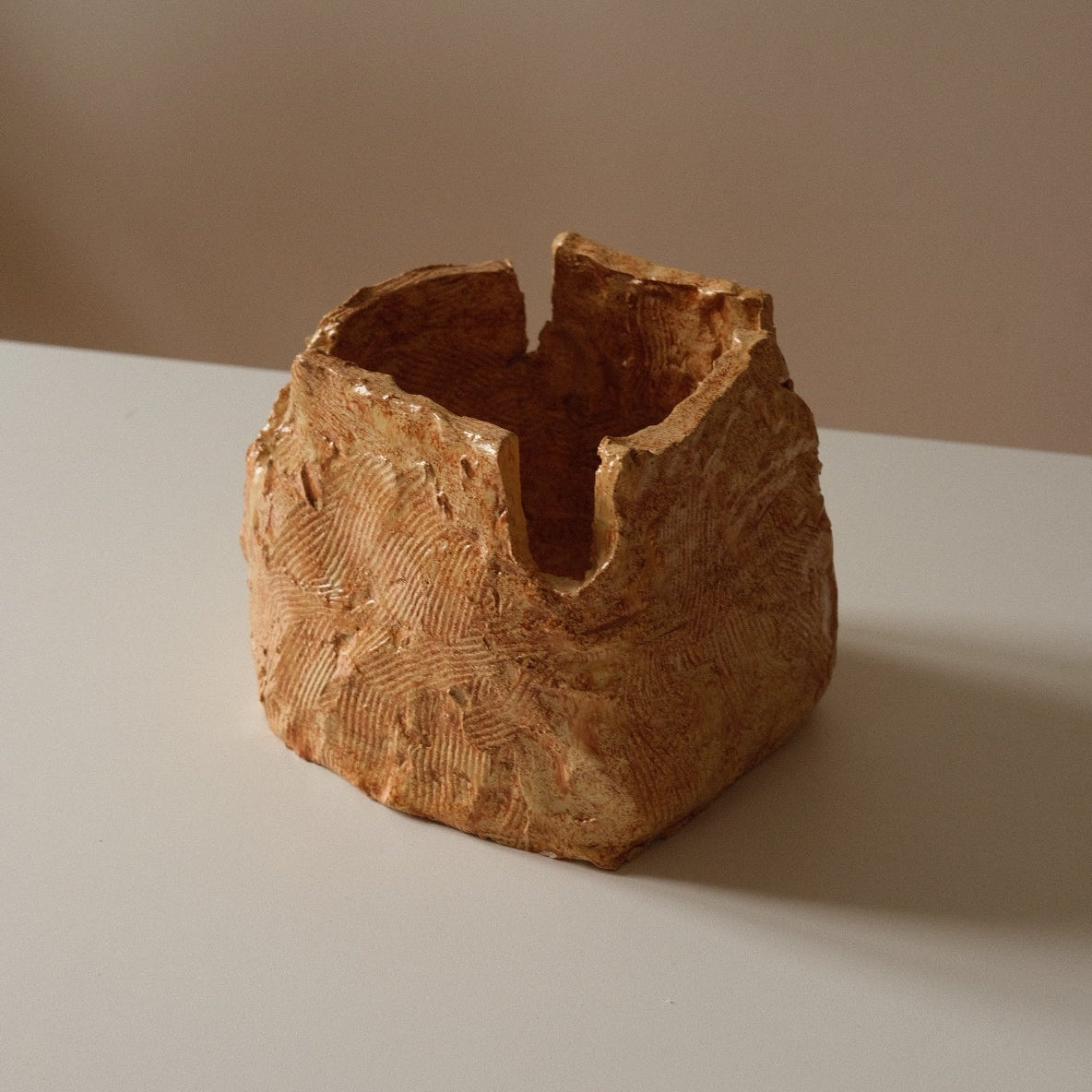 Handgfertige skulpturale Vase - Theresa Gößmann