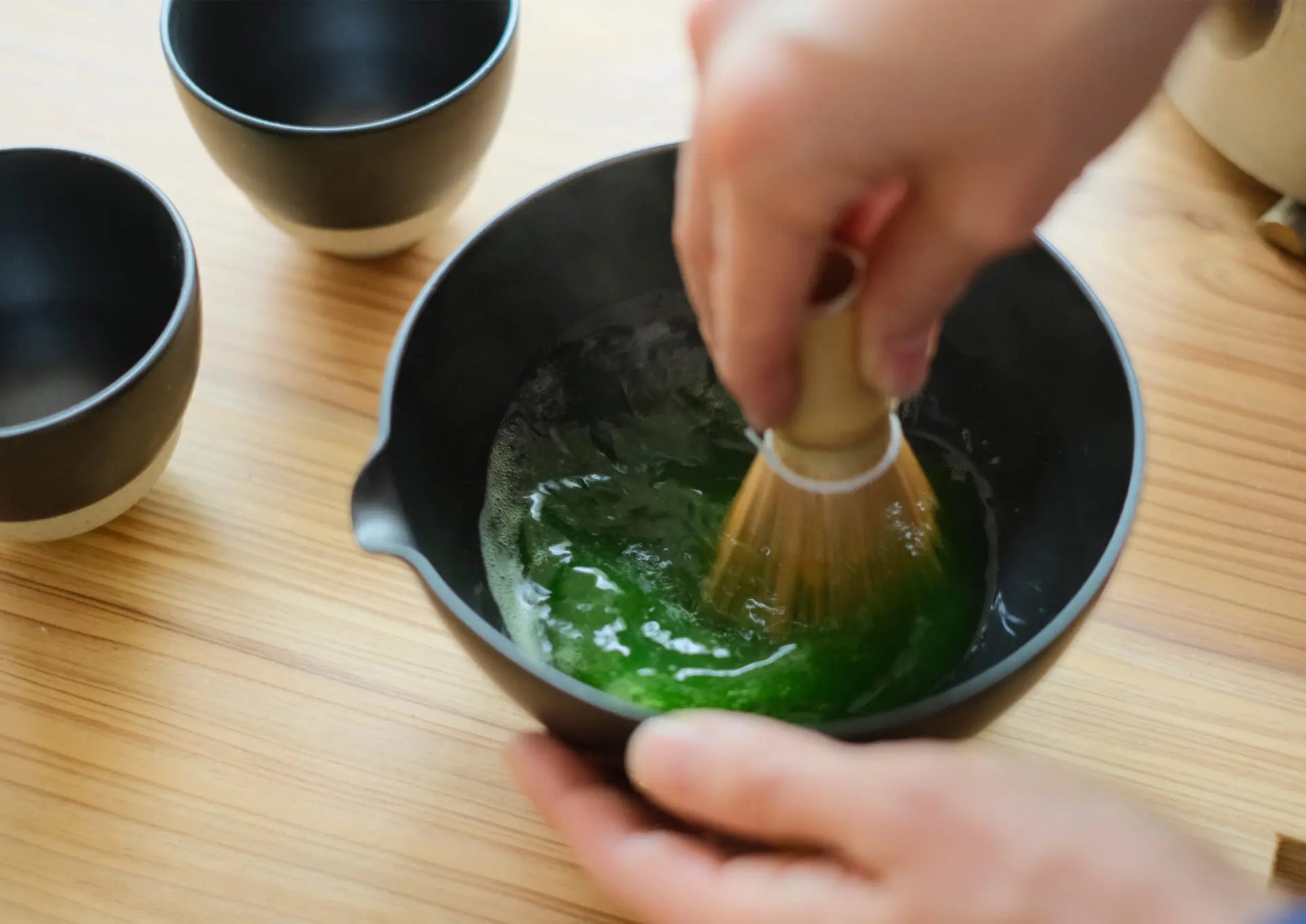 Japanese Tea Bowl - Black