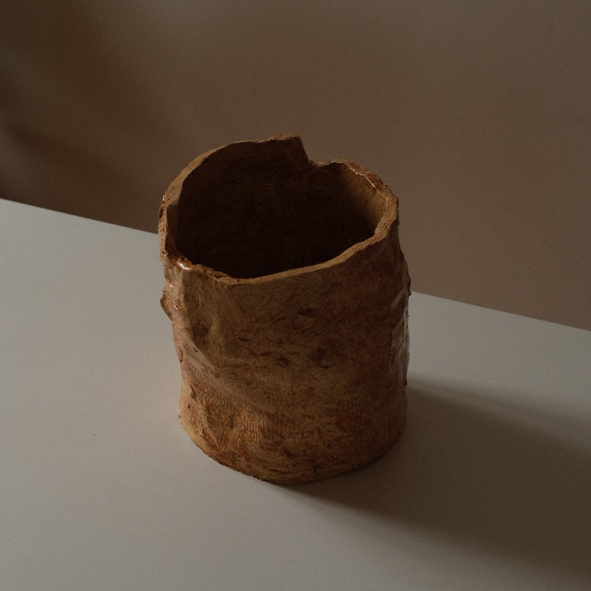 Handgfertige skulpturale Vase - Theresa Gößmann