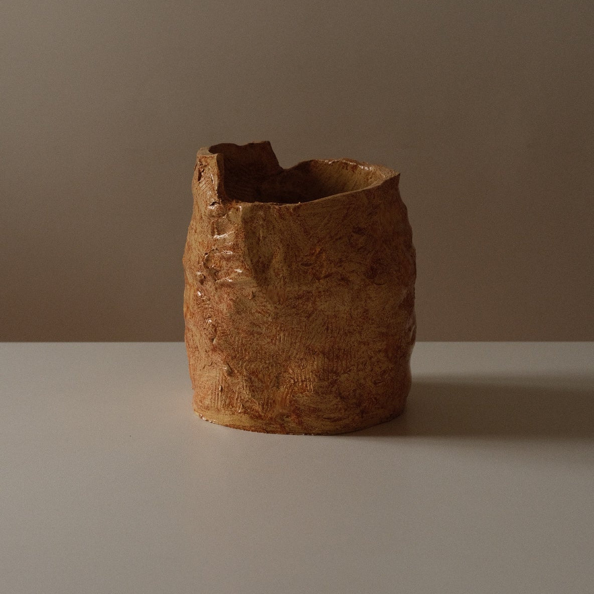 Handgfertige skulpturale Vase - Theresa Gößmann