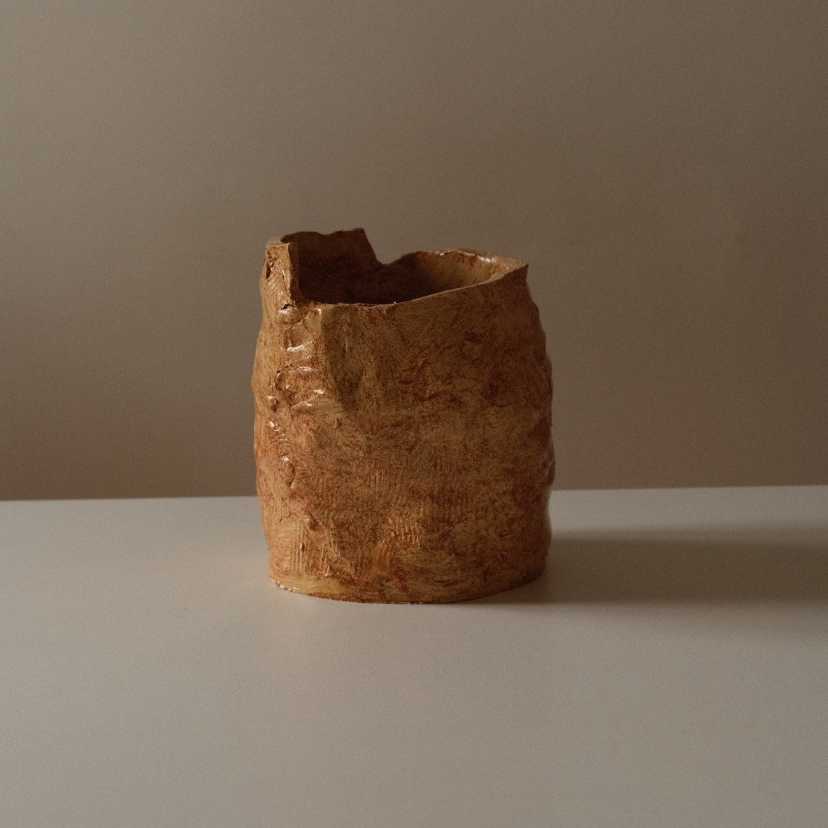 Handgfertige skulpturale Vase - Theresa Gößmann