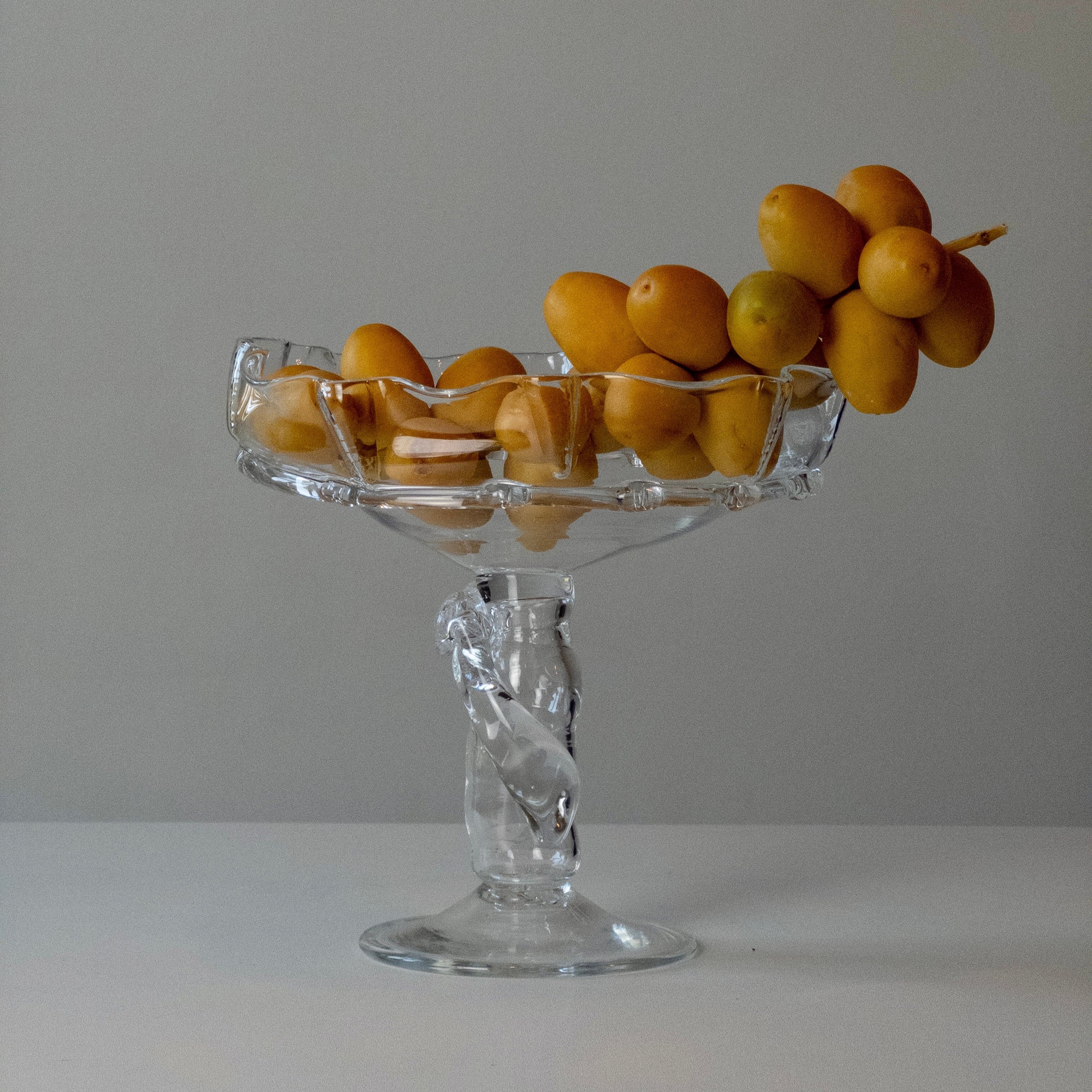 Centerpiece made of crystal glass | Handmade