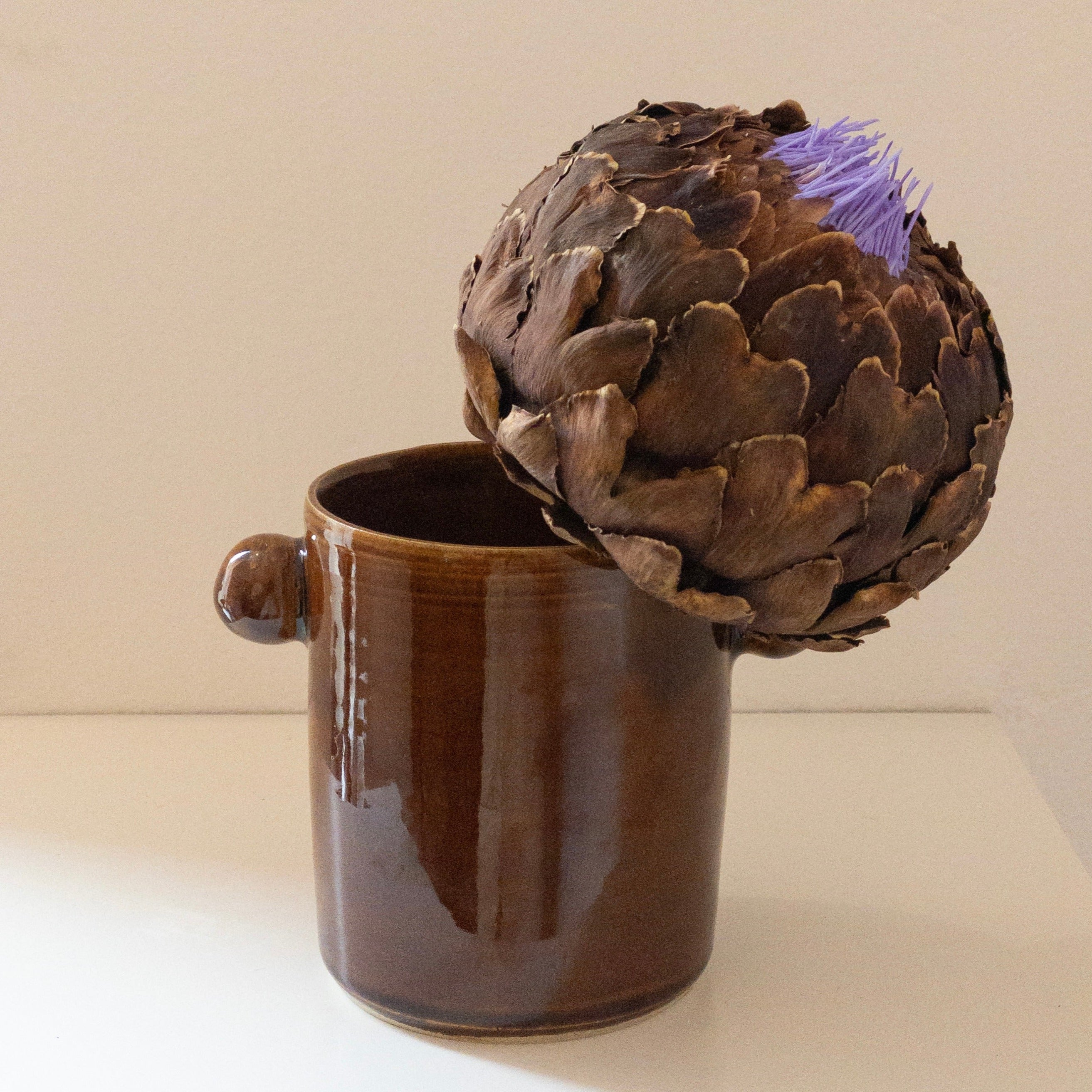 Eared Cup - Large Ceramic Mug - Volcano