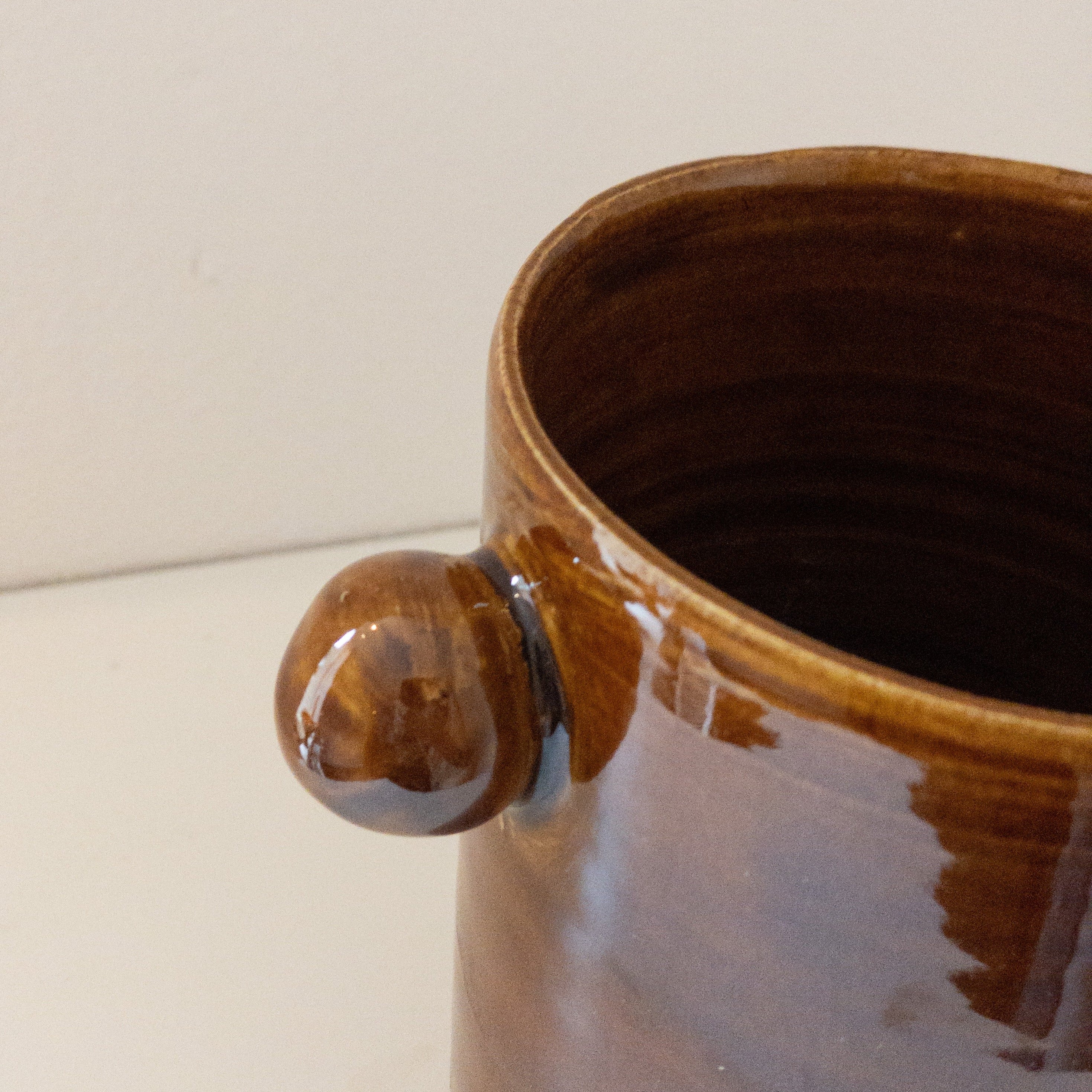 Eared Cup - Large Ceramic Mug - Volcano