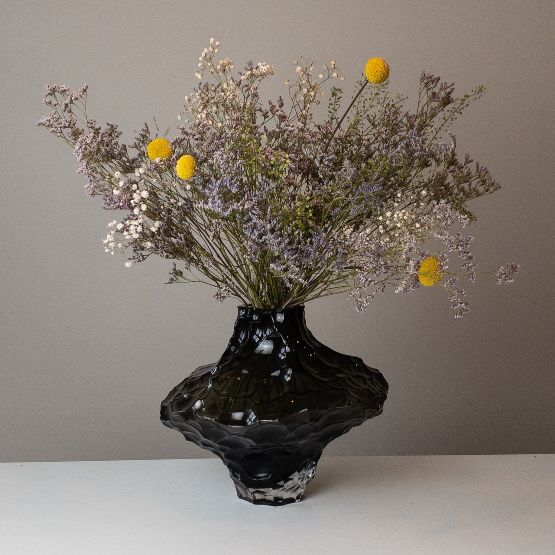 Ostrea ROCK Vase - Midnight Blue