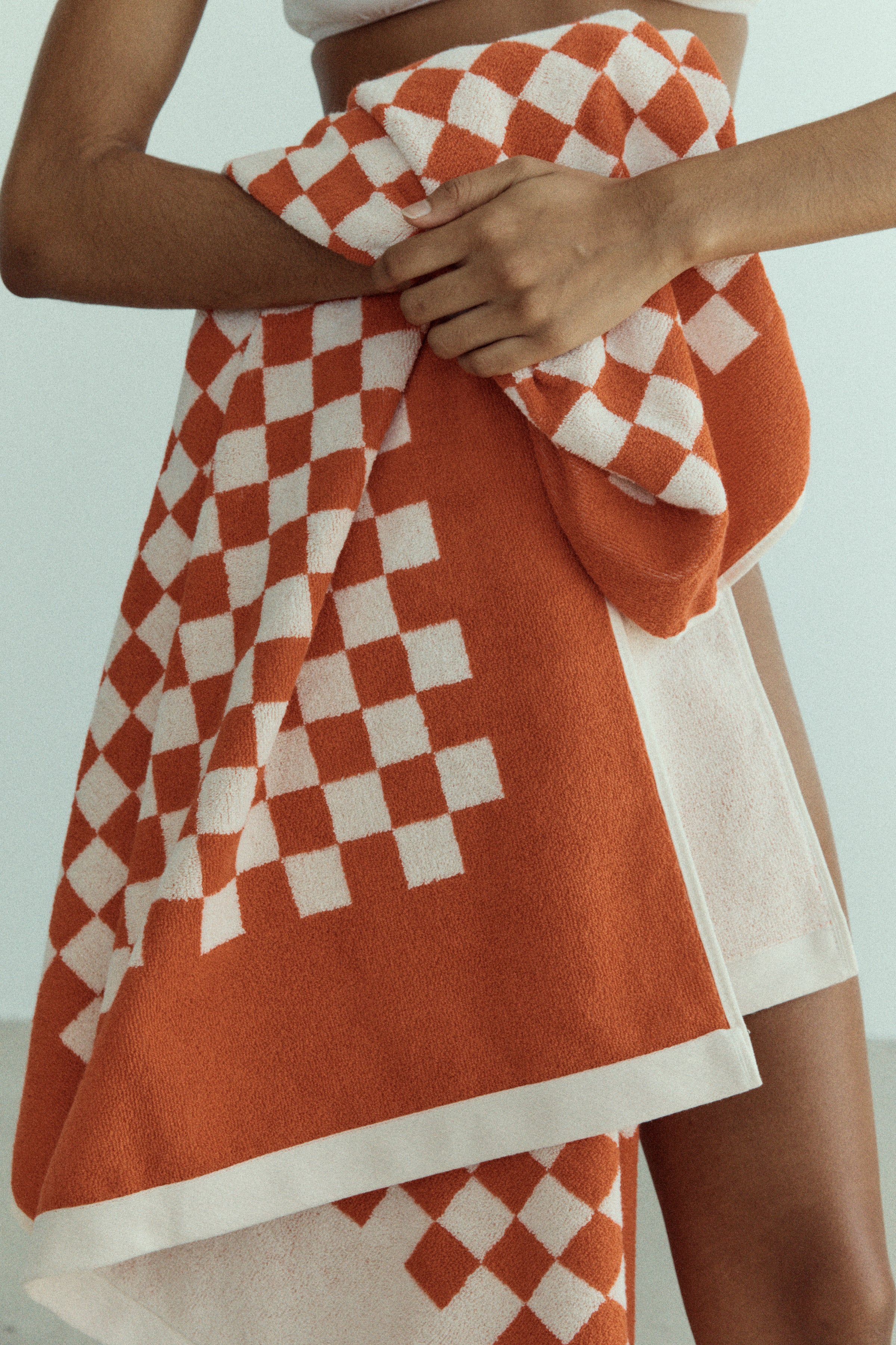 Pool Towel Roman - Paloma Sun/Ecru