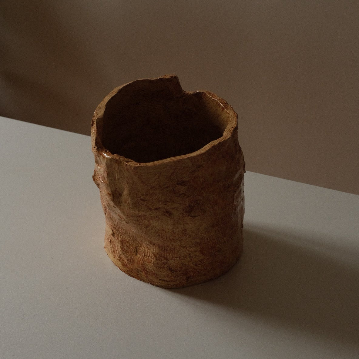 Handgfertige skulpturale Vase - Theresa Gößmann