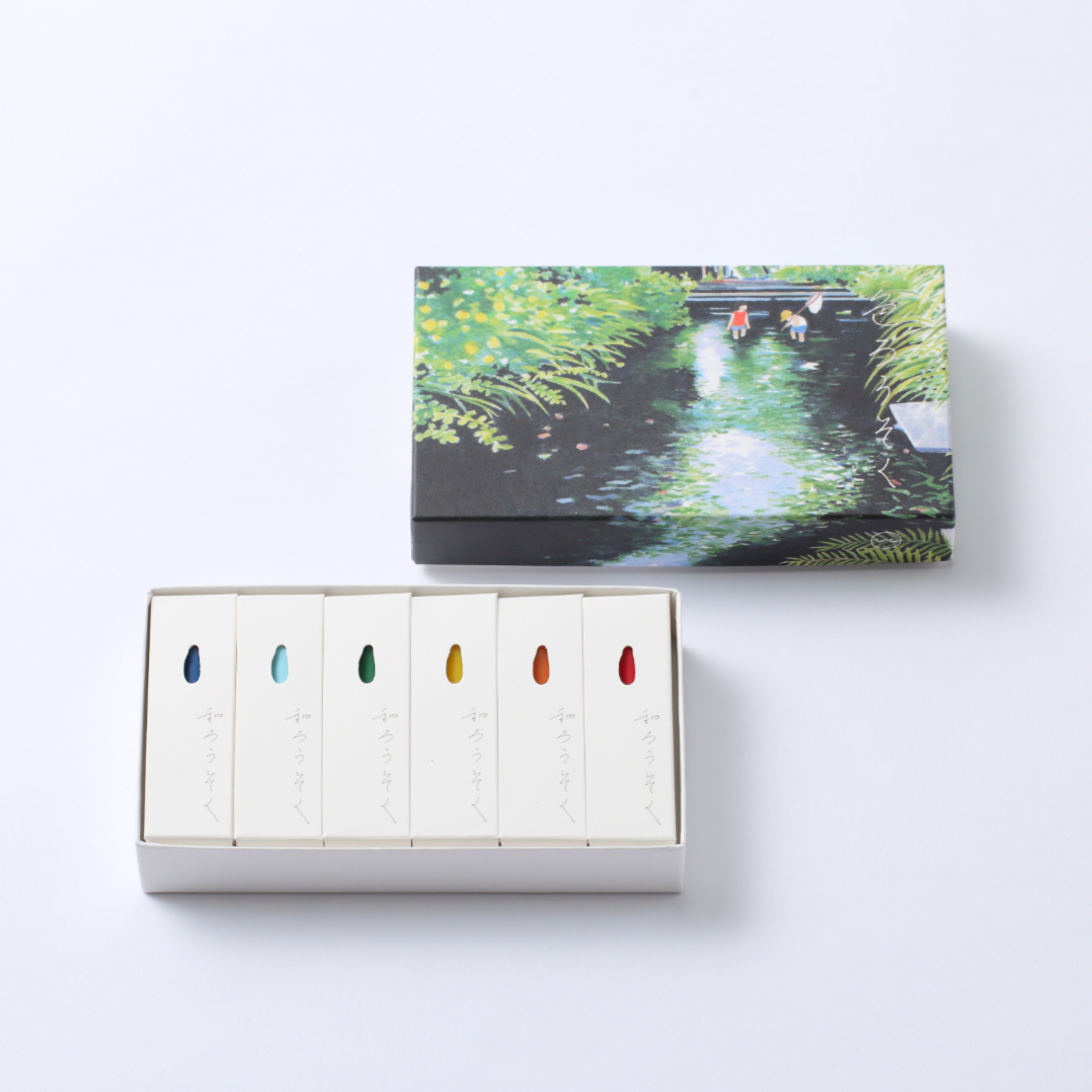 Japanese candles - Summer - 6 pieces