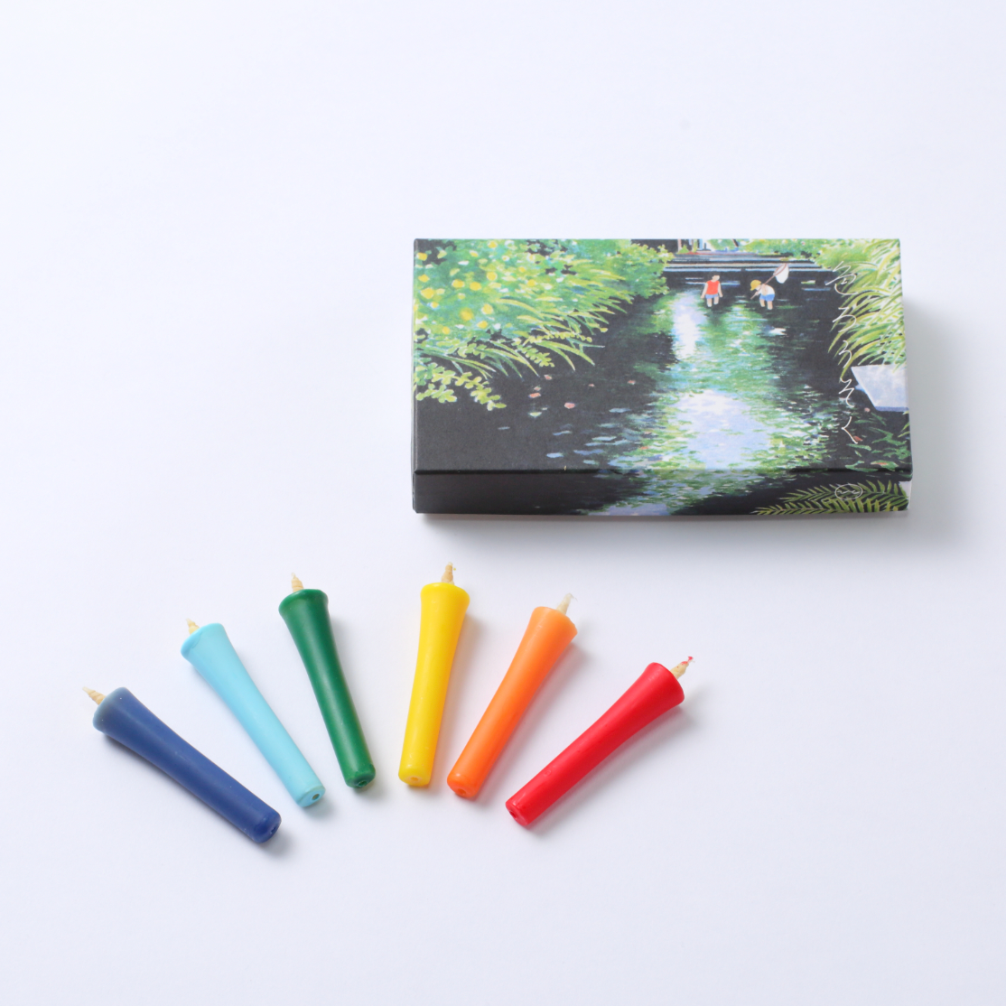 Japanese candles - Summer - 6 pieces