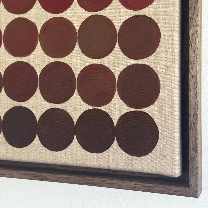 Tuscany Red I - Acryl auf Leinwand