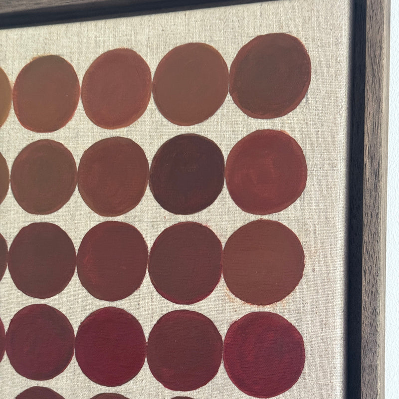 Tuscany Red I - Acryl auf Leinwand