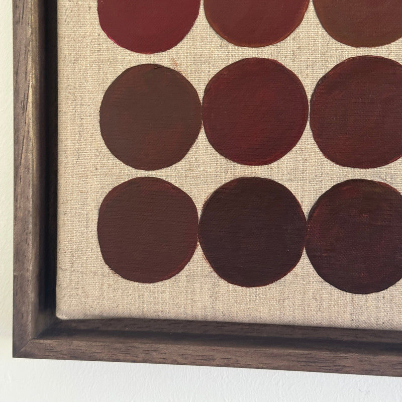 Tuscany Red I - Acryl auf Leinwand