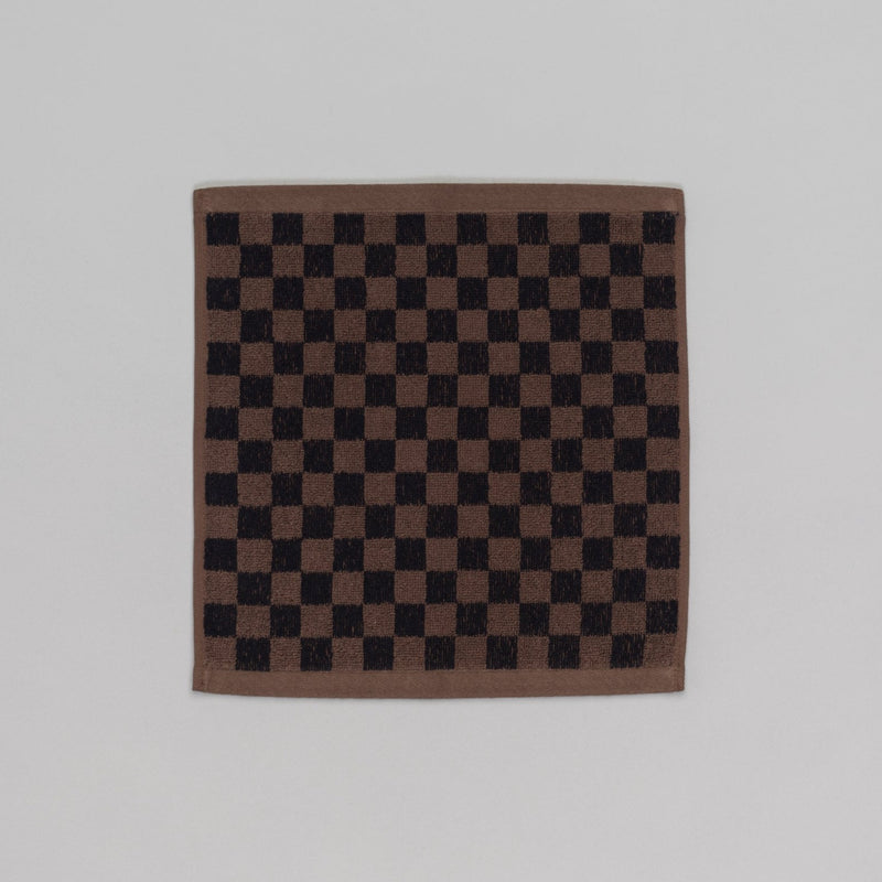 Face Towel Quill - Tabac/Noir