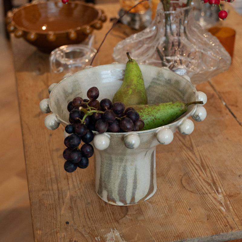 Pearl Centerpiece Bowl - Cream