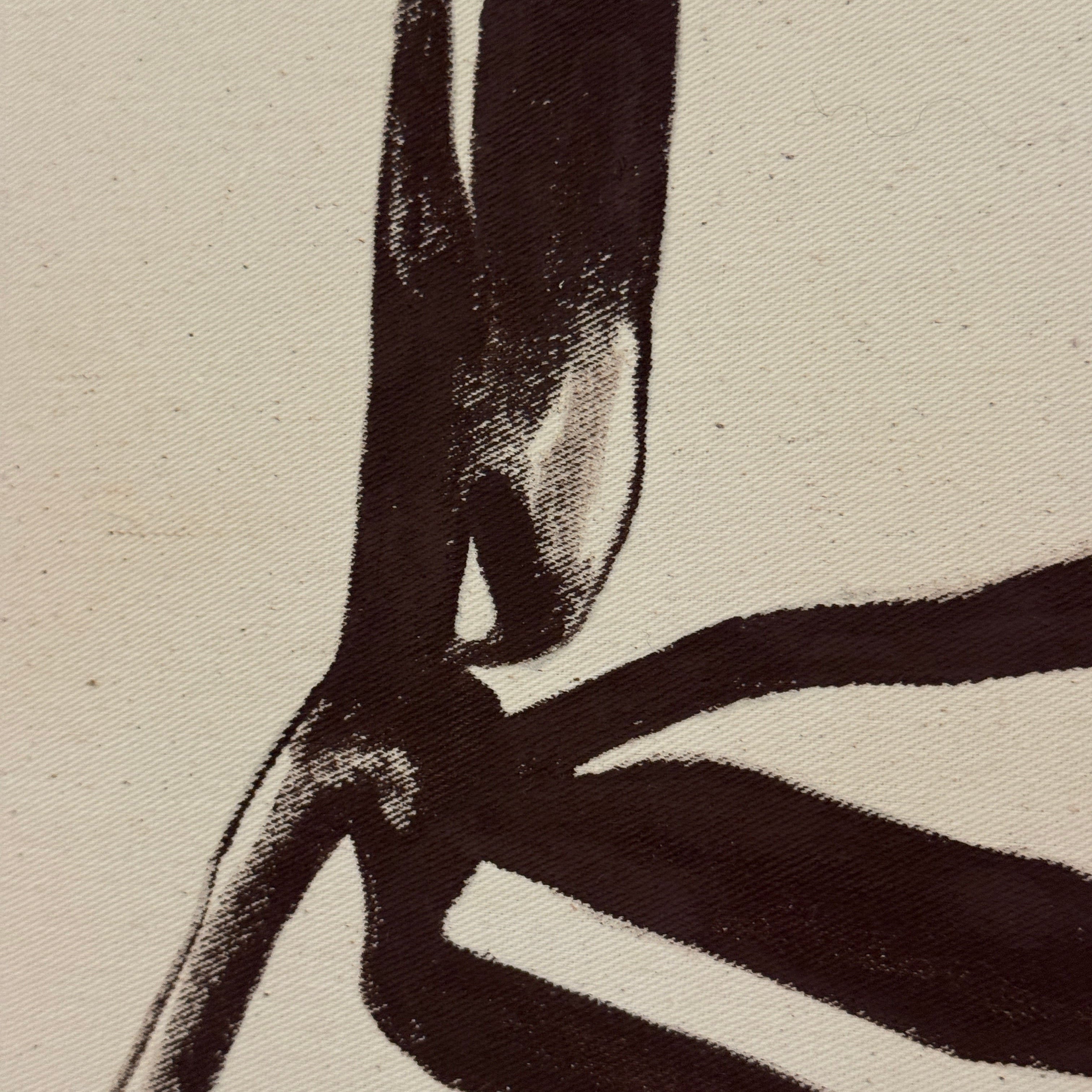 „All for myself, all by myself“ (2025) - Acryl auf Baumwolle