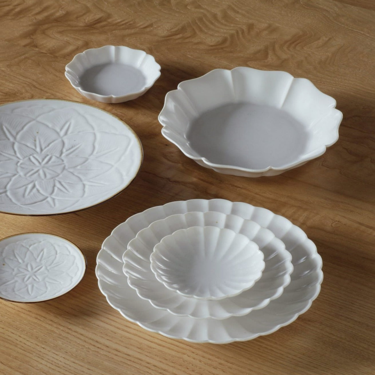 Japanese Plate Octagonal Petal - Small (XS)