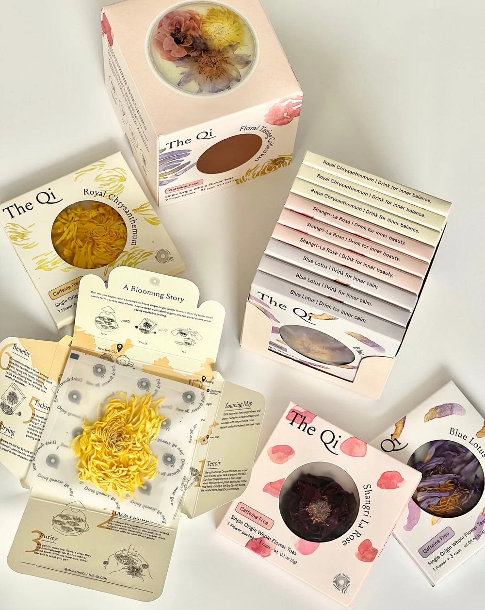 Flower Tasting Collection - 3 Tee Variationen