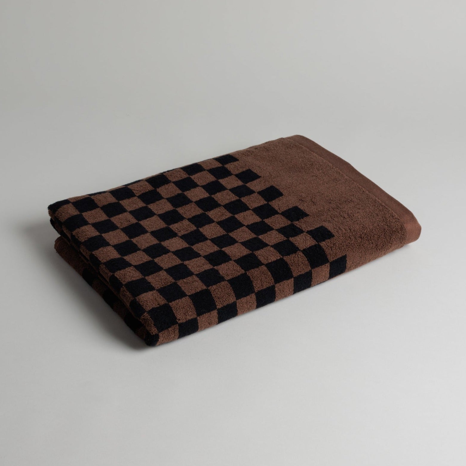 Pool Towel Roman -  Tabac/Noir